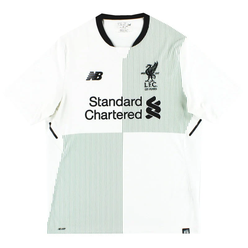 2017-18 Liverpool New Balance '125 Years' Away Shirt L