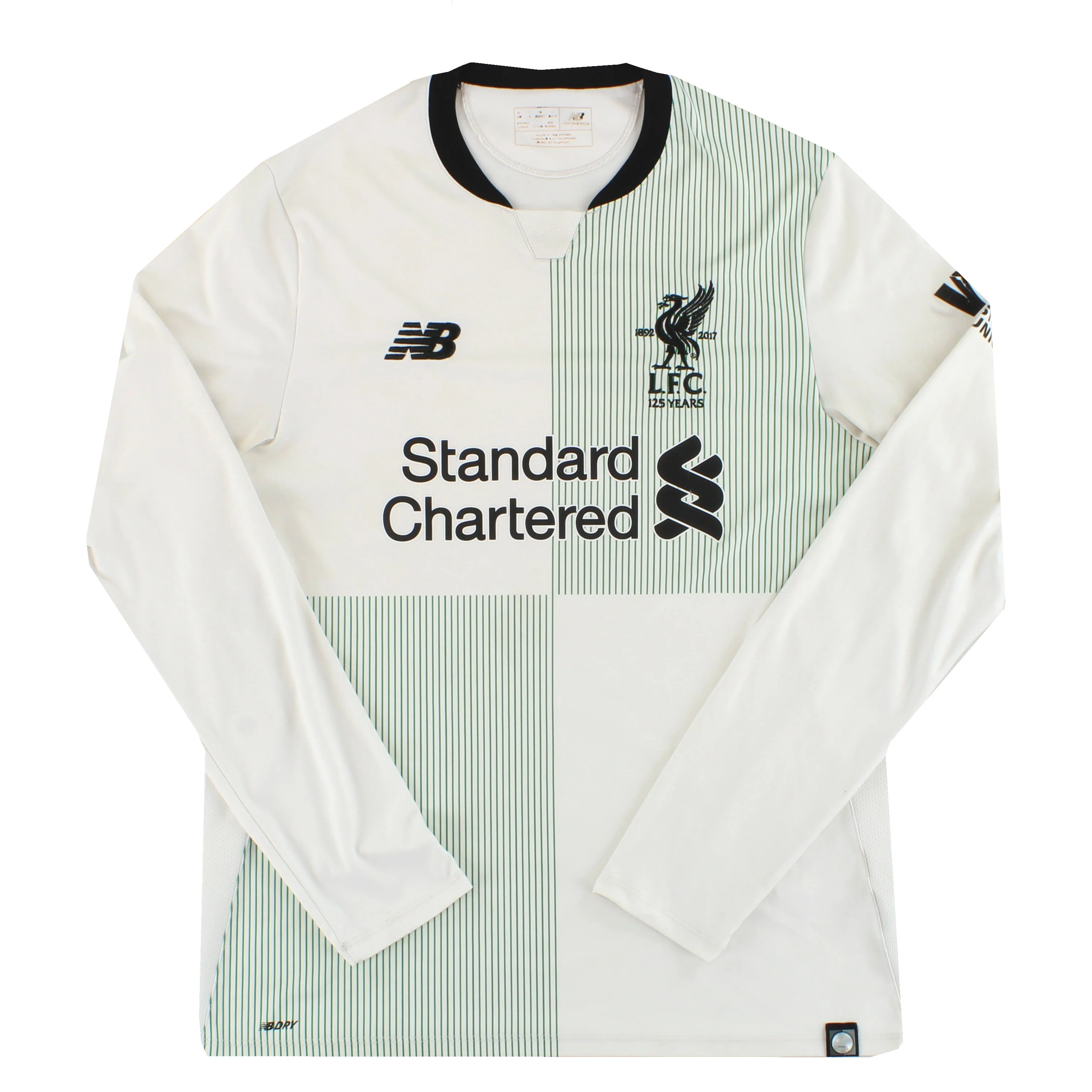 2017-18 Liverpool New Balance '125 Years' Away Shirt L/S