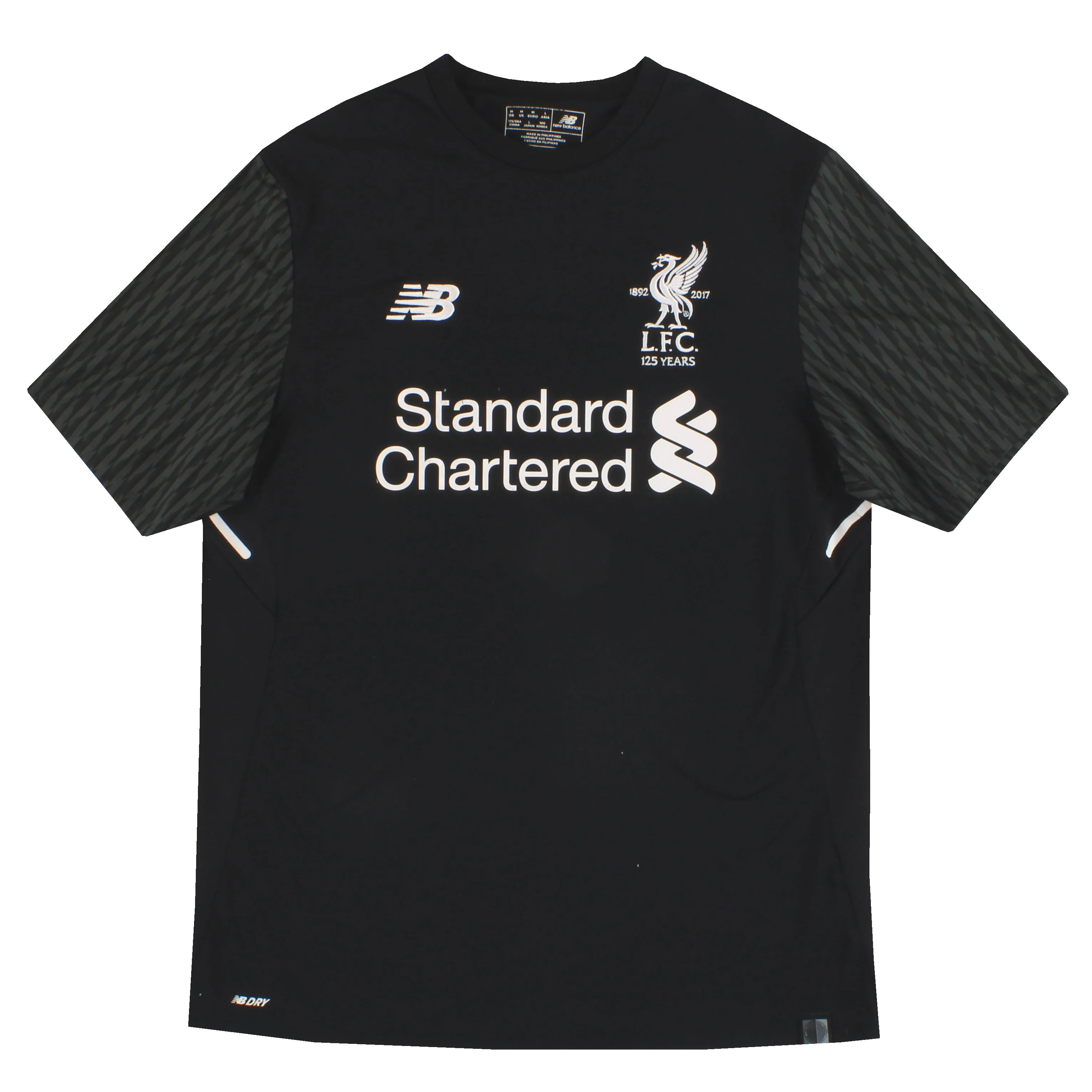 2017-18 Liverpool New Balance '125 Years' Goalkeeper Shirt M