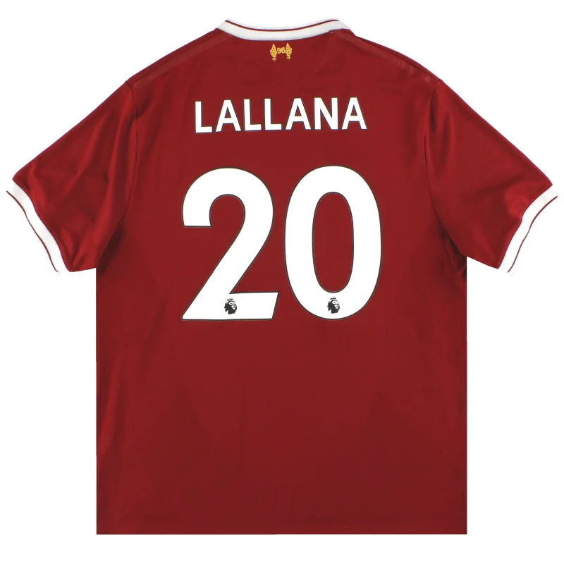 2017-18 Liverpool New Balance '125 Years' Home Shirt Lallana #20 XL