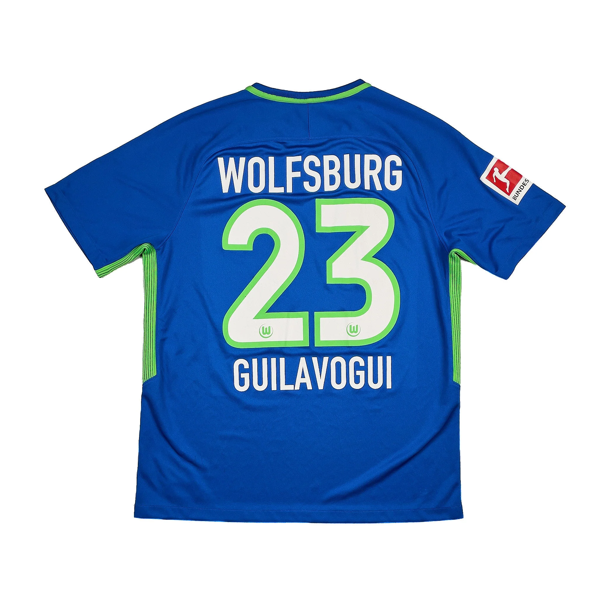 2017/18 Wolfsburg Guilavogui #23 Away Shirt (L) Nike - Image 3