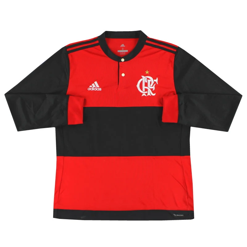 2017 Flamengo adidas Home Shirt #78 L/S L