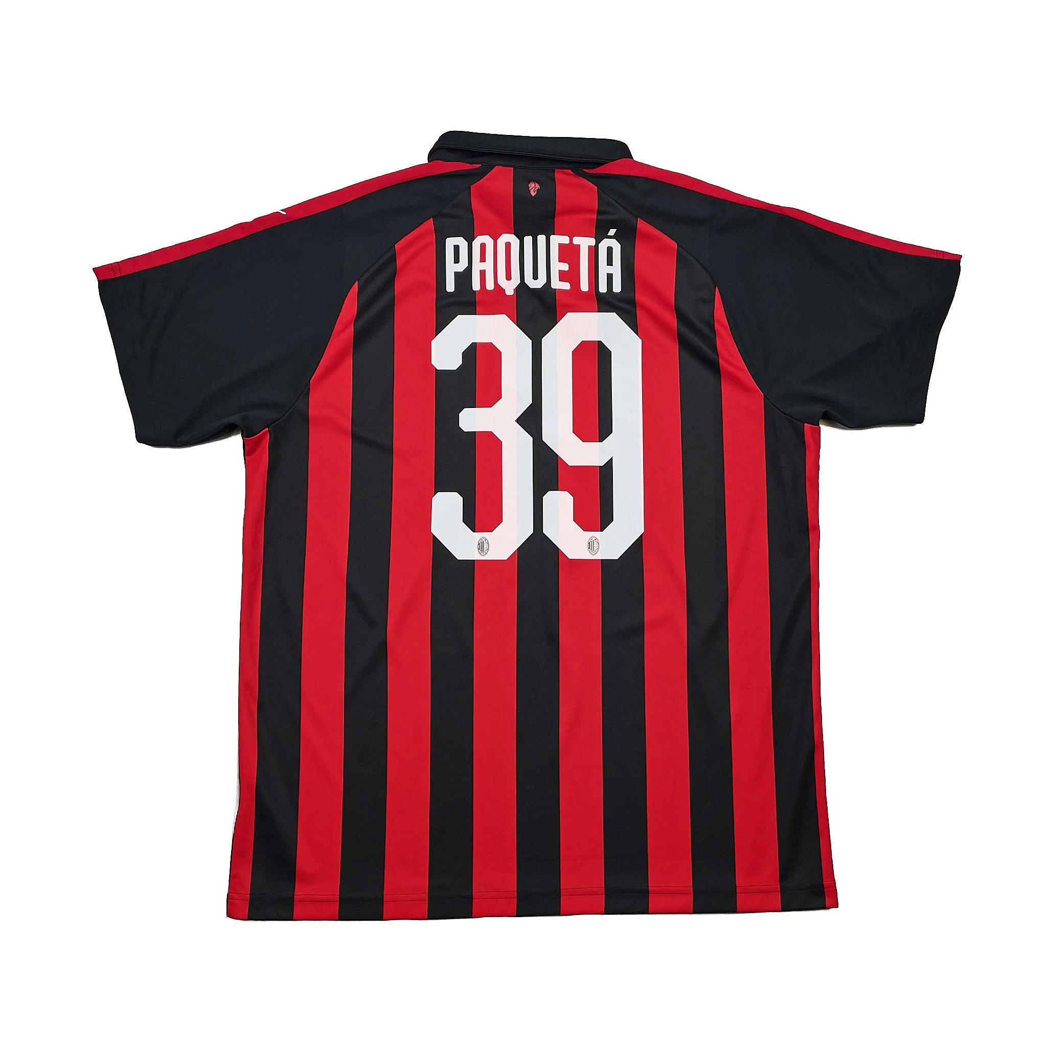 2018/19 AC Milan Paqueta #39 Home Shirt (XL) Adidas - Image 3