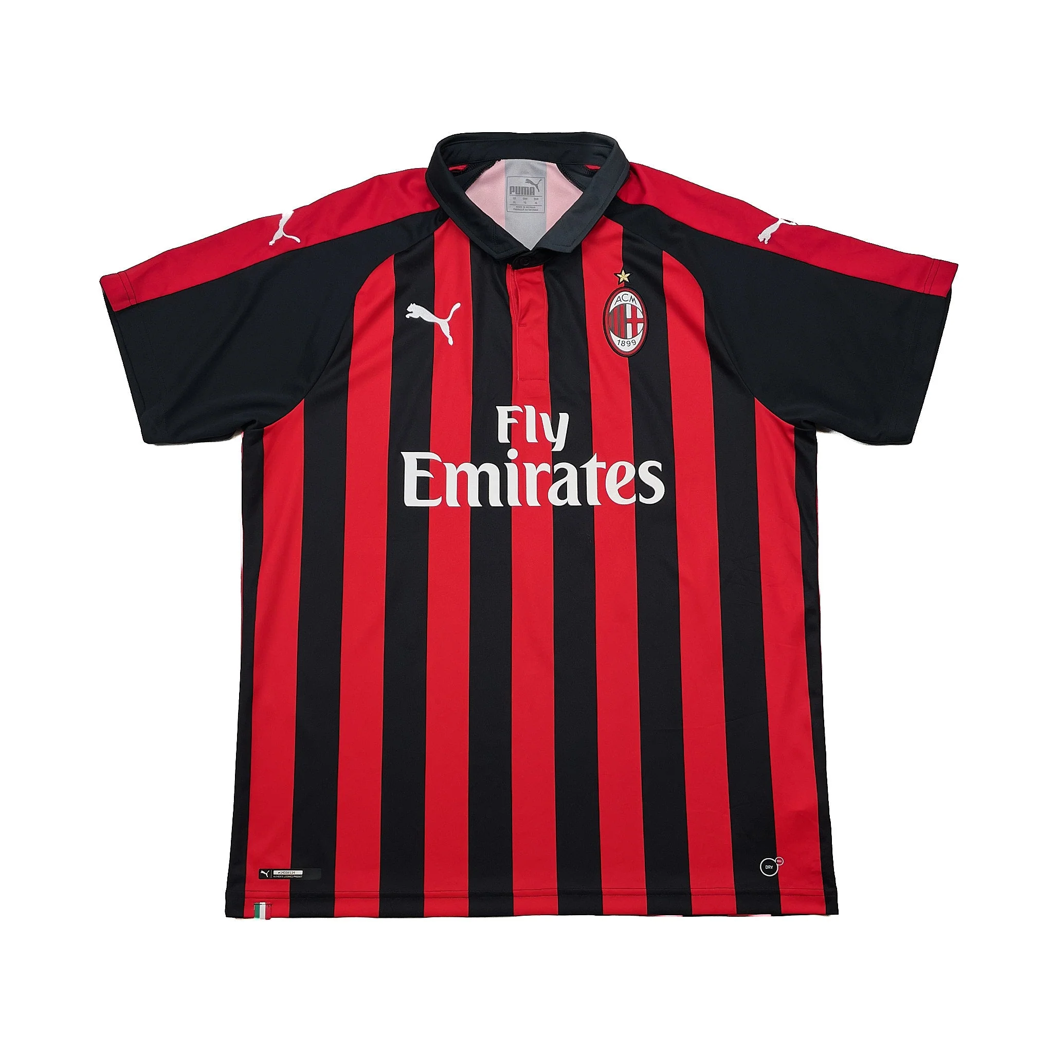 2018/19 AC Milan Paqueta #39 Home Shirt (XL) Adidas - Image 4