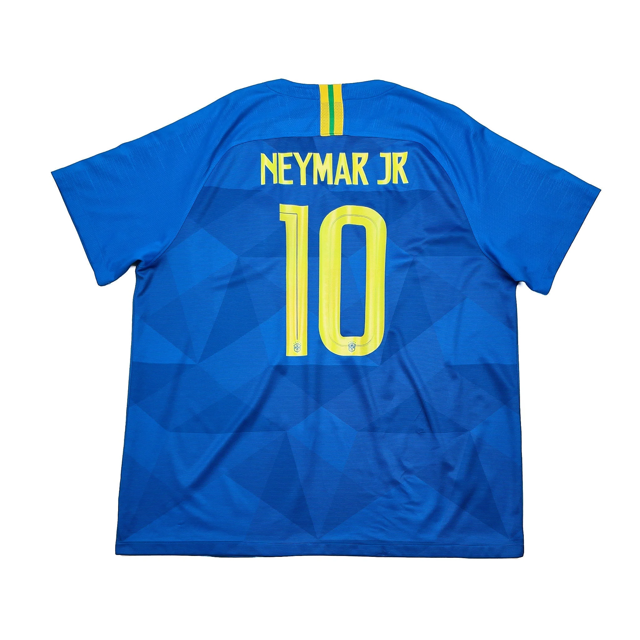 2018/19 Brazil Neymar Jr #10 Away Shirt (XXL) Nike