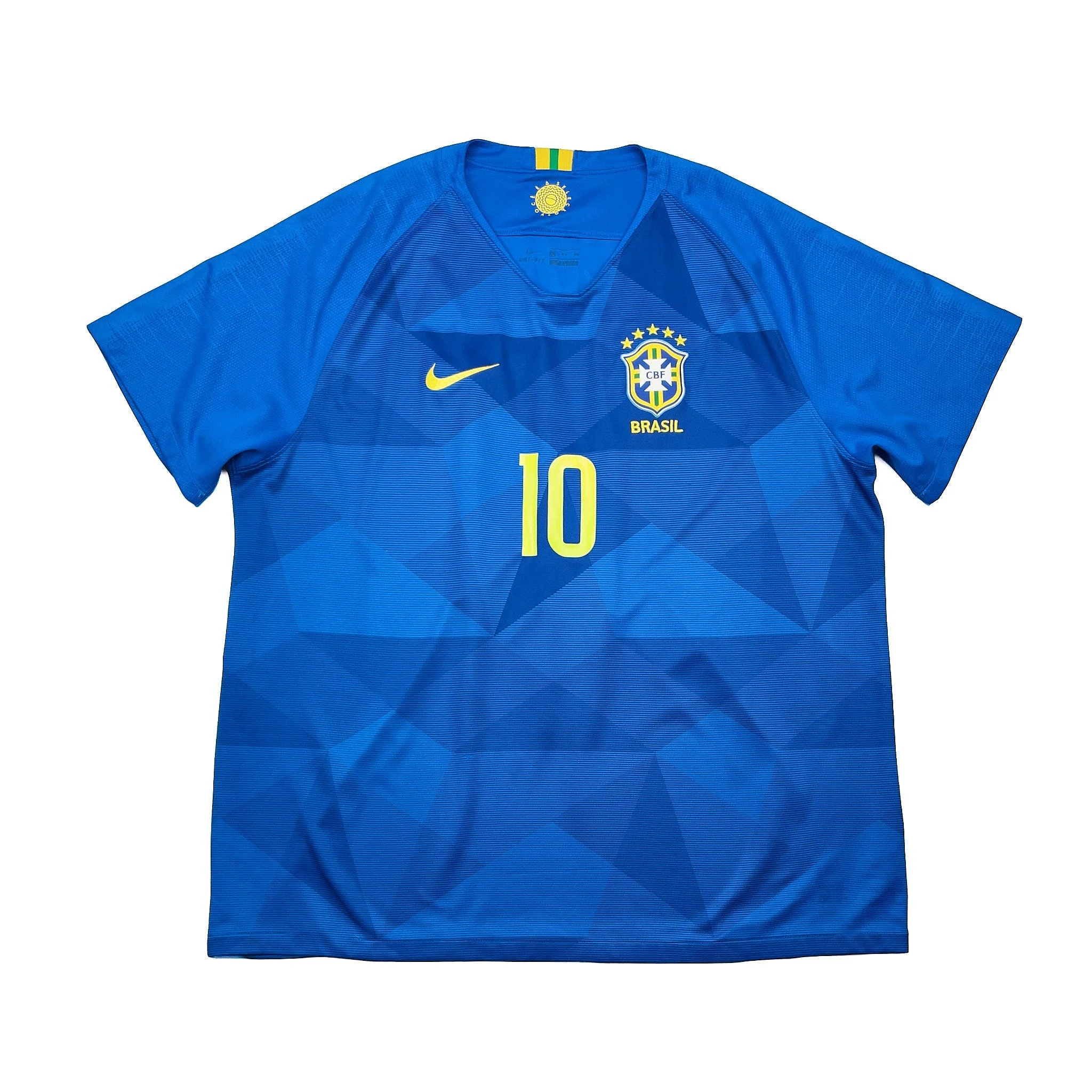 2018/19 Brazil Neymar Jr #10 Away Shirt (XXL) Nike - Image 2