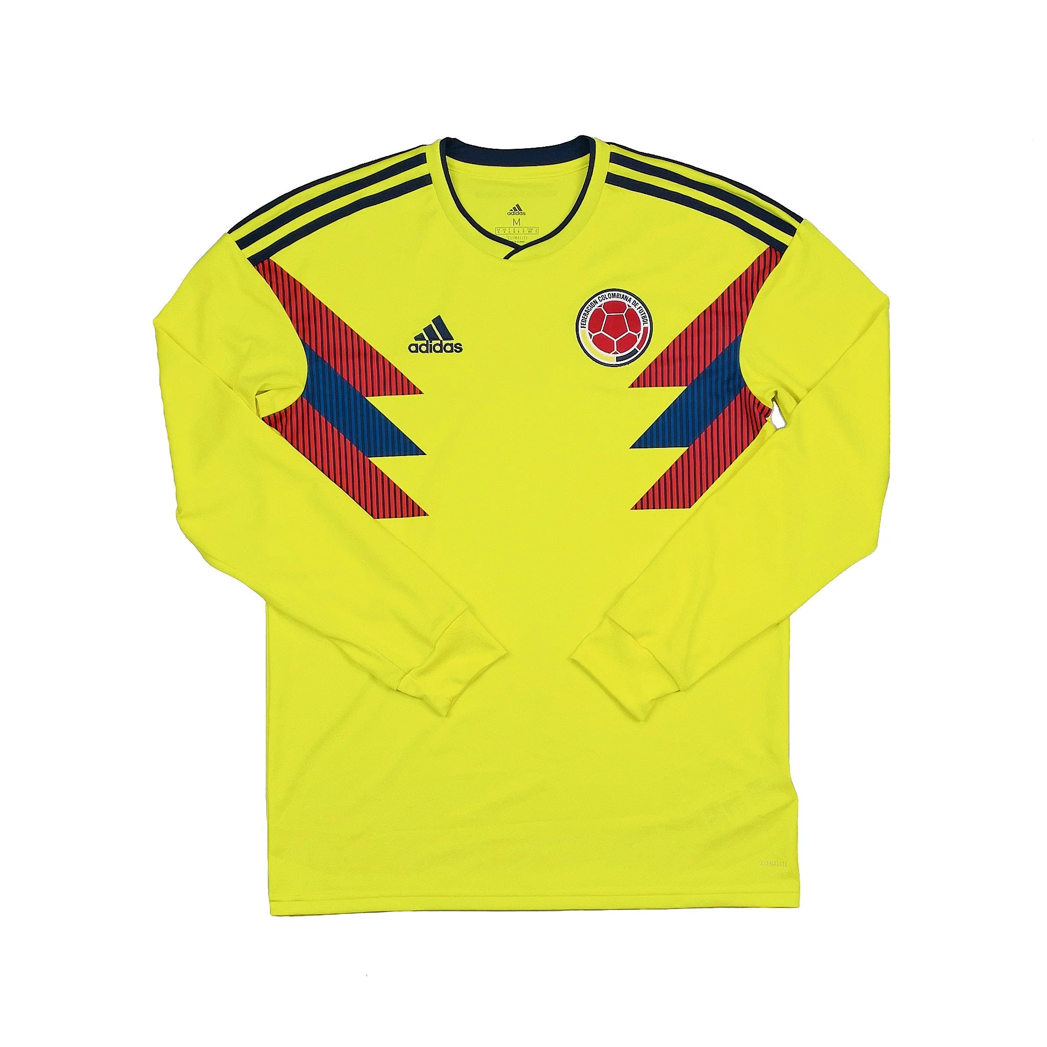 2018/19 Colombia L/S Home Shirt (M) Adidas - Image 3