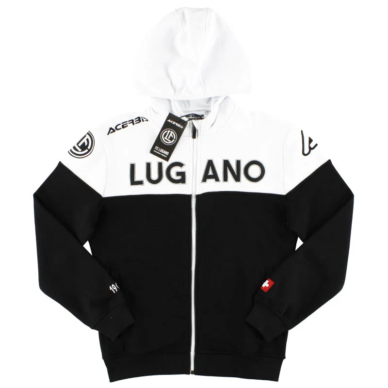 2018-19 FC Lugano Acerbis Full Zip Hoodie *BNIB* XS