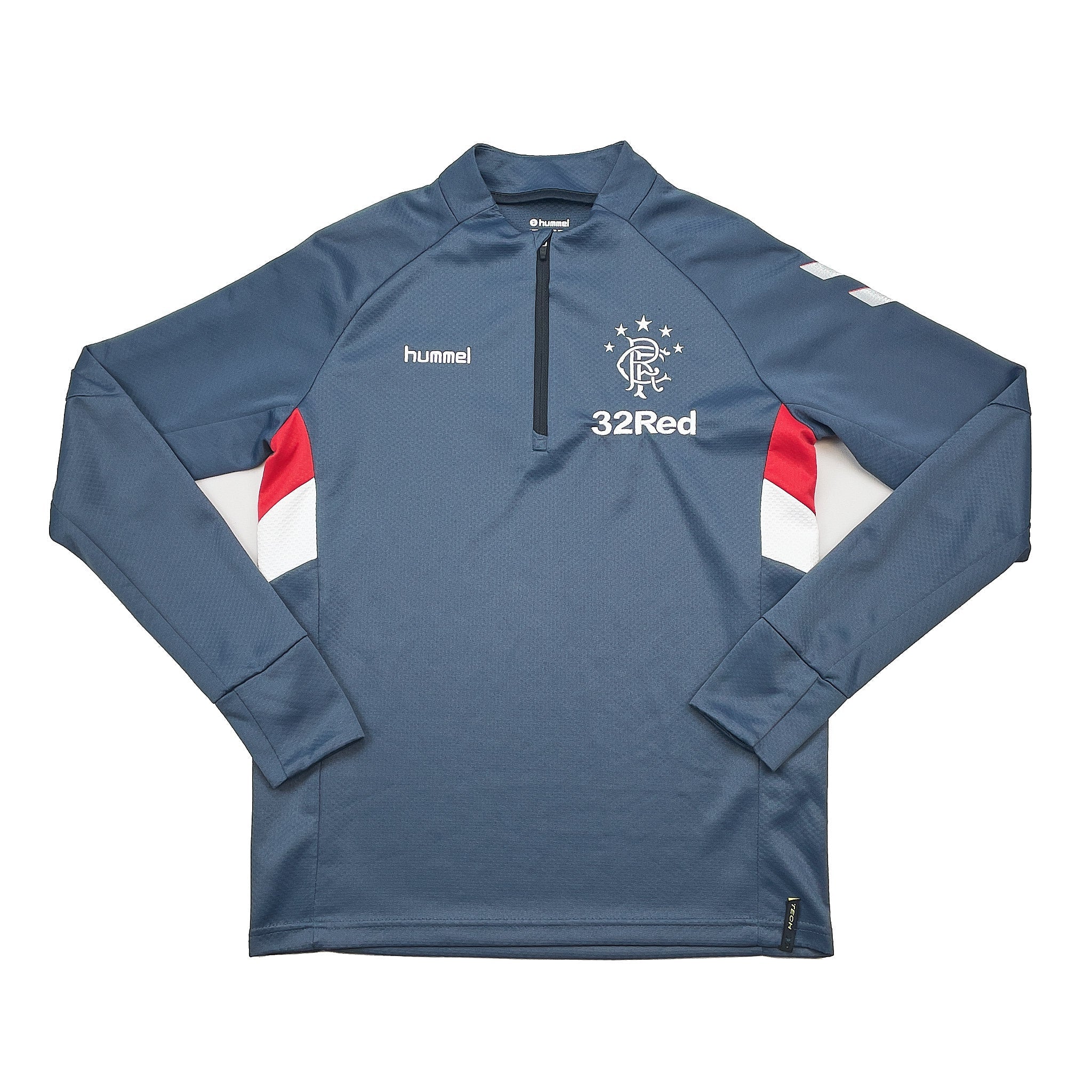 2018/19 Rangers 1/4 Training Top (S) Hummel - Image 3
