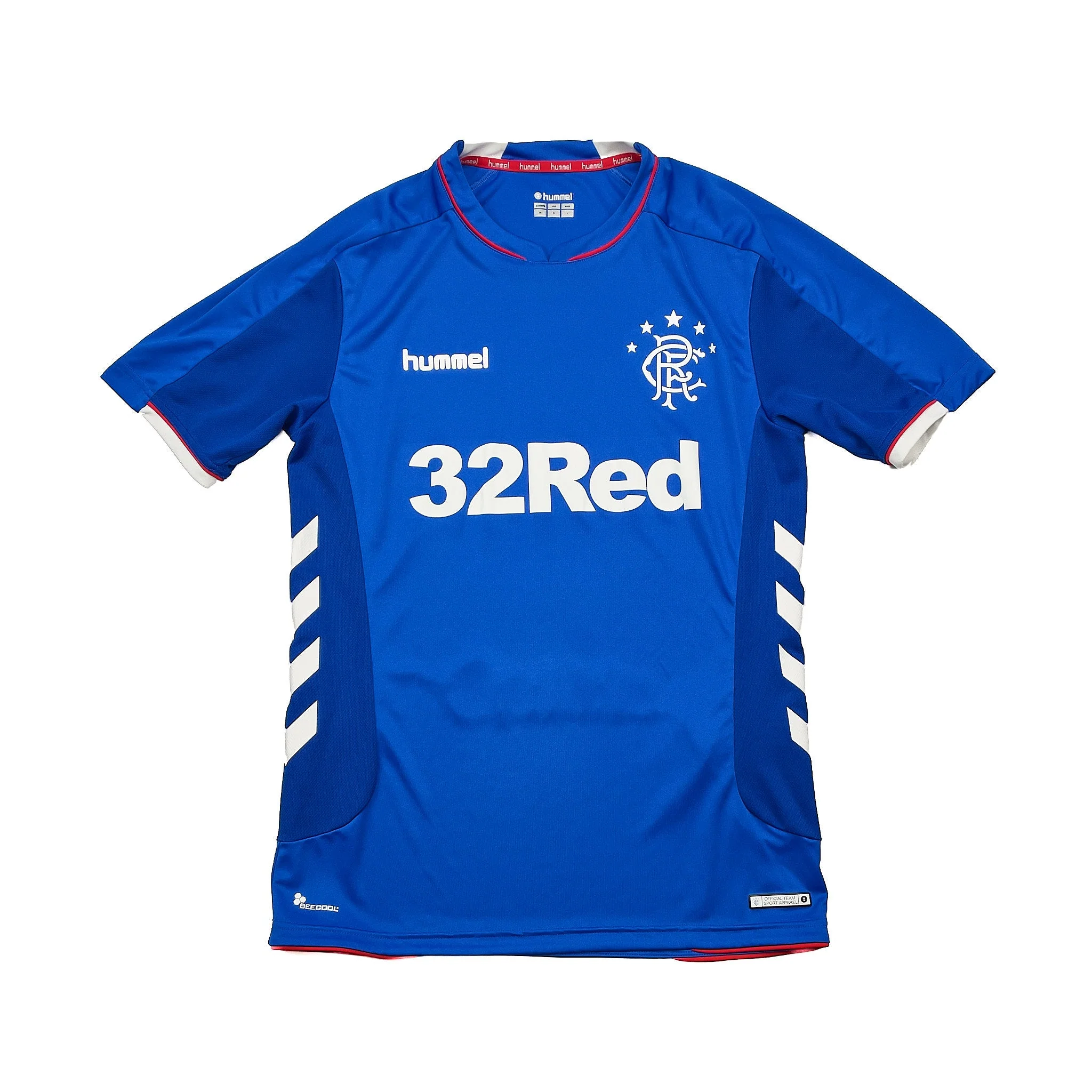 2018/19 Rangers Home Shirt (M) Hummel - Image 3
