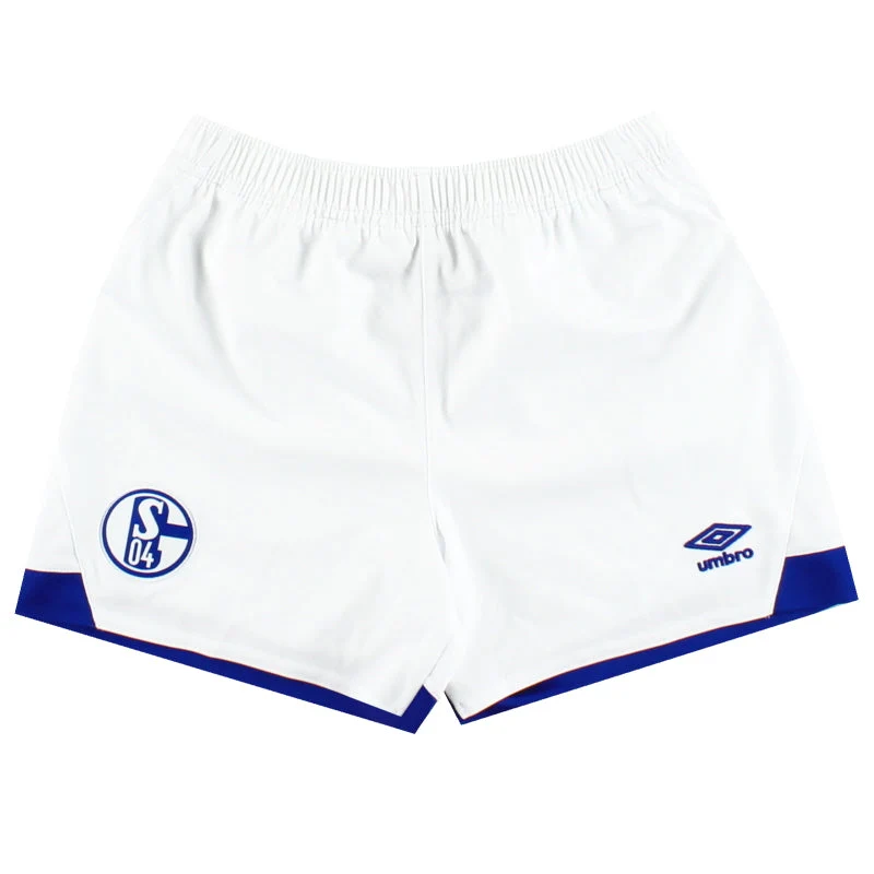 2018-19 Schalke Umbro Home Shorts *As New* 6-7 Years