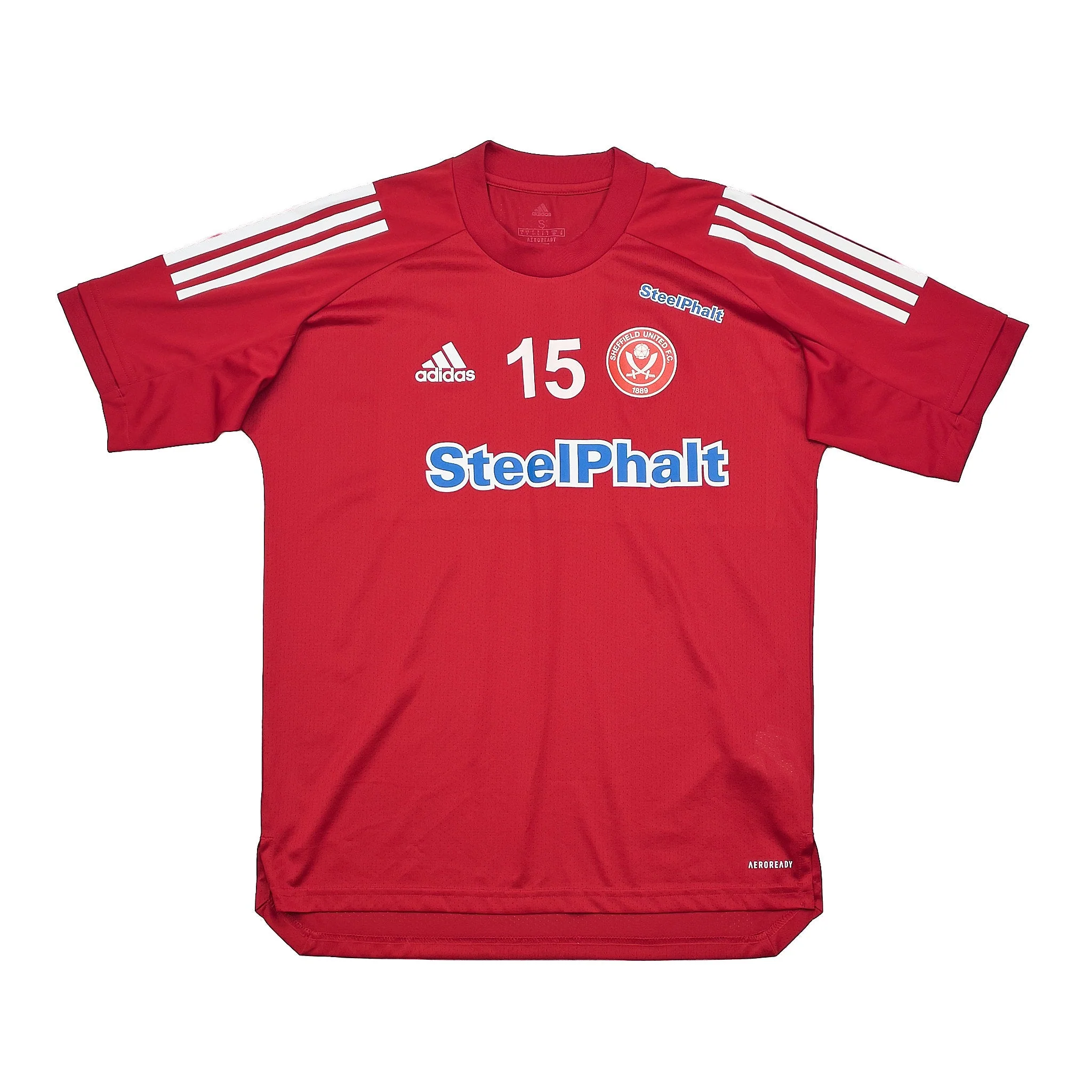 2018/19 Sheffield United Womens #15 Adidas Training Shirt (S) Adidas - Image 3