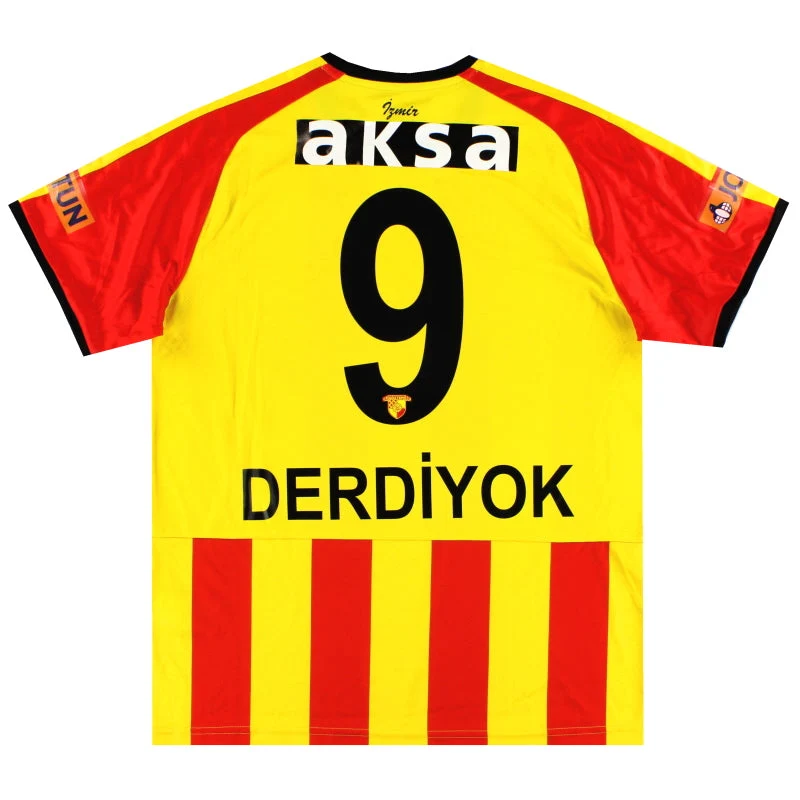 2019-20 Goztepe Puma Player Issue Home Shirt Derdiyok #9 *As New* L