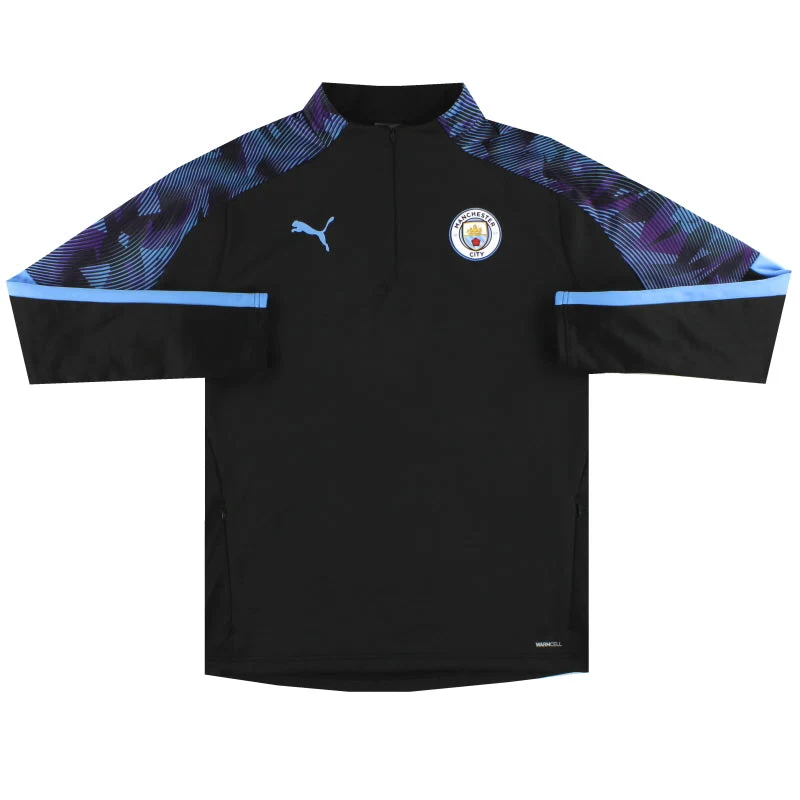 2019-20 Manchester City Puma 1/4 Zip Drill Top L