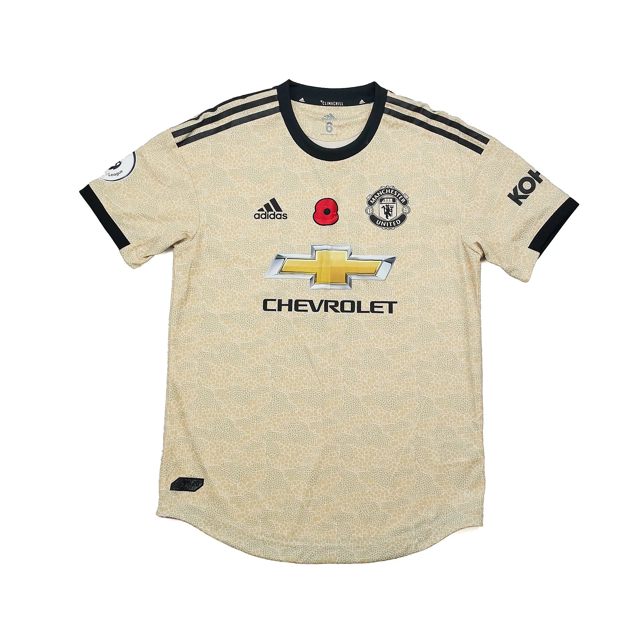 2019/20 Manchester United Martial #9 *Match Issue* Away Shirt (M) Adidas - Image 4