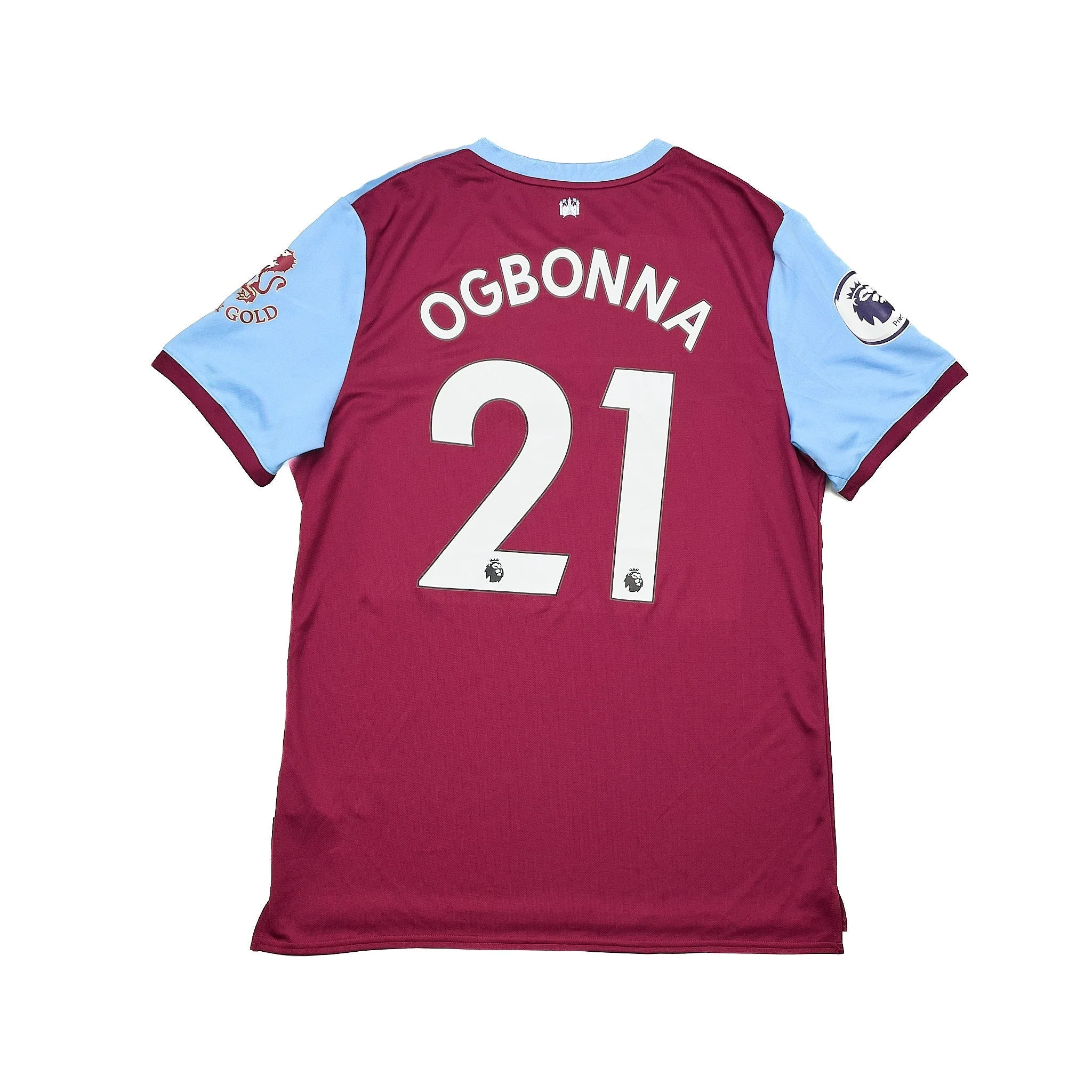 2019/20 West Ham Ogbonna #21 *Match Issue* Home Shirt (L) Umbro