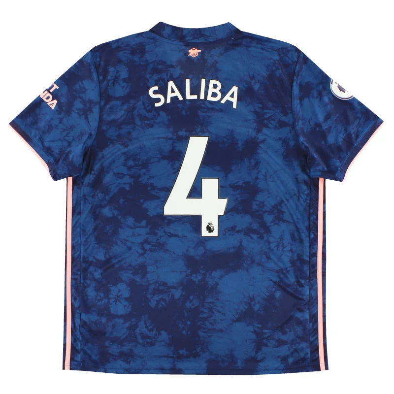 2020-21 Arsenal adidas Third Shirt Saliba #4 XL