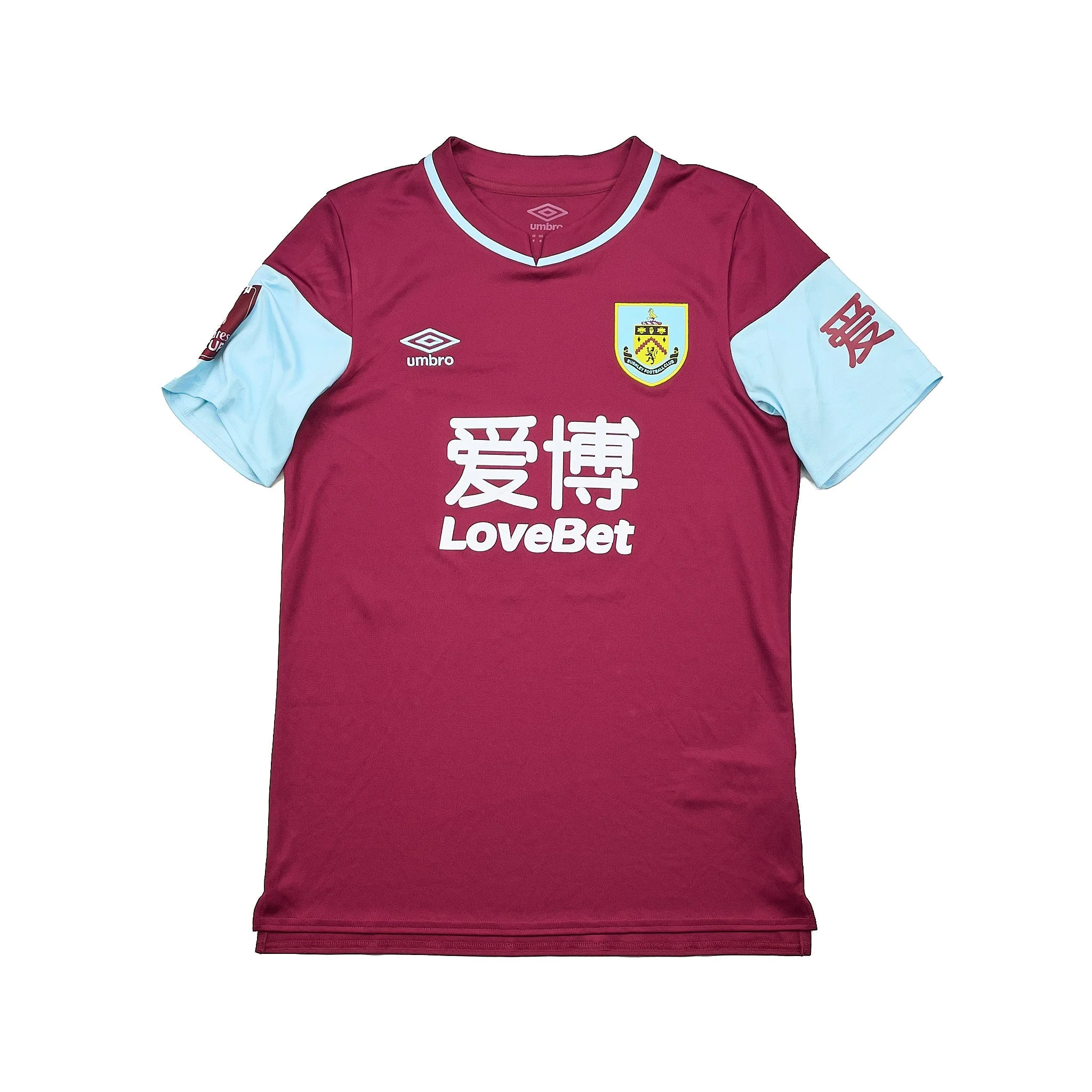 2020/21 Burnley Mcneil #11 *Match Issue* FA Cup Home Shirt (M) Umbro - Image 4