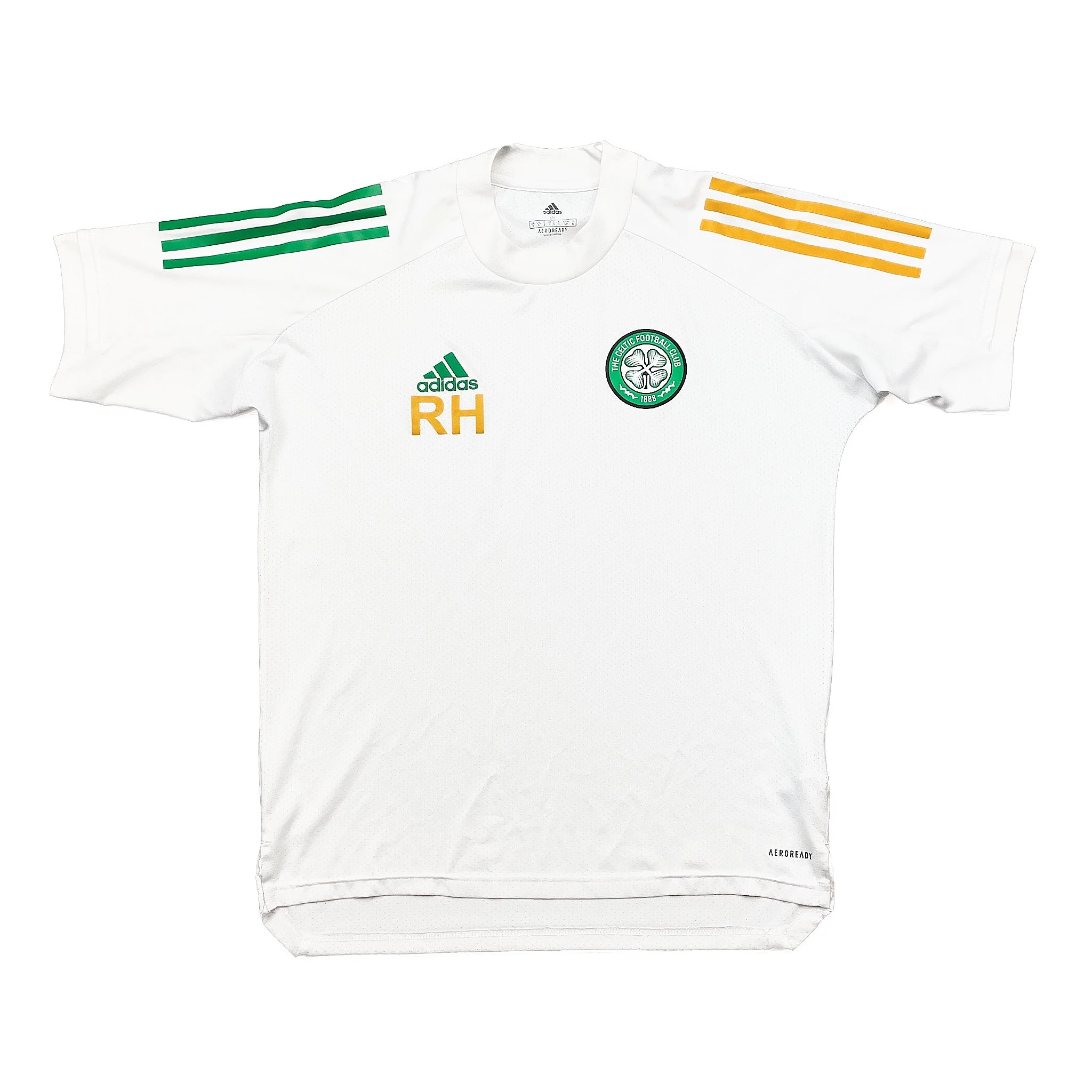 2020/21 Celtic *Staff Issue* Training Shirt (S) Adidas - Image 3