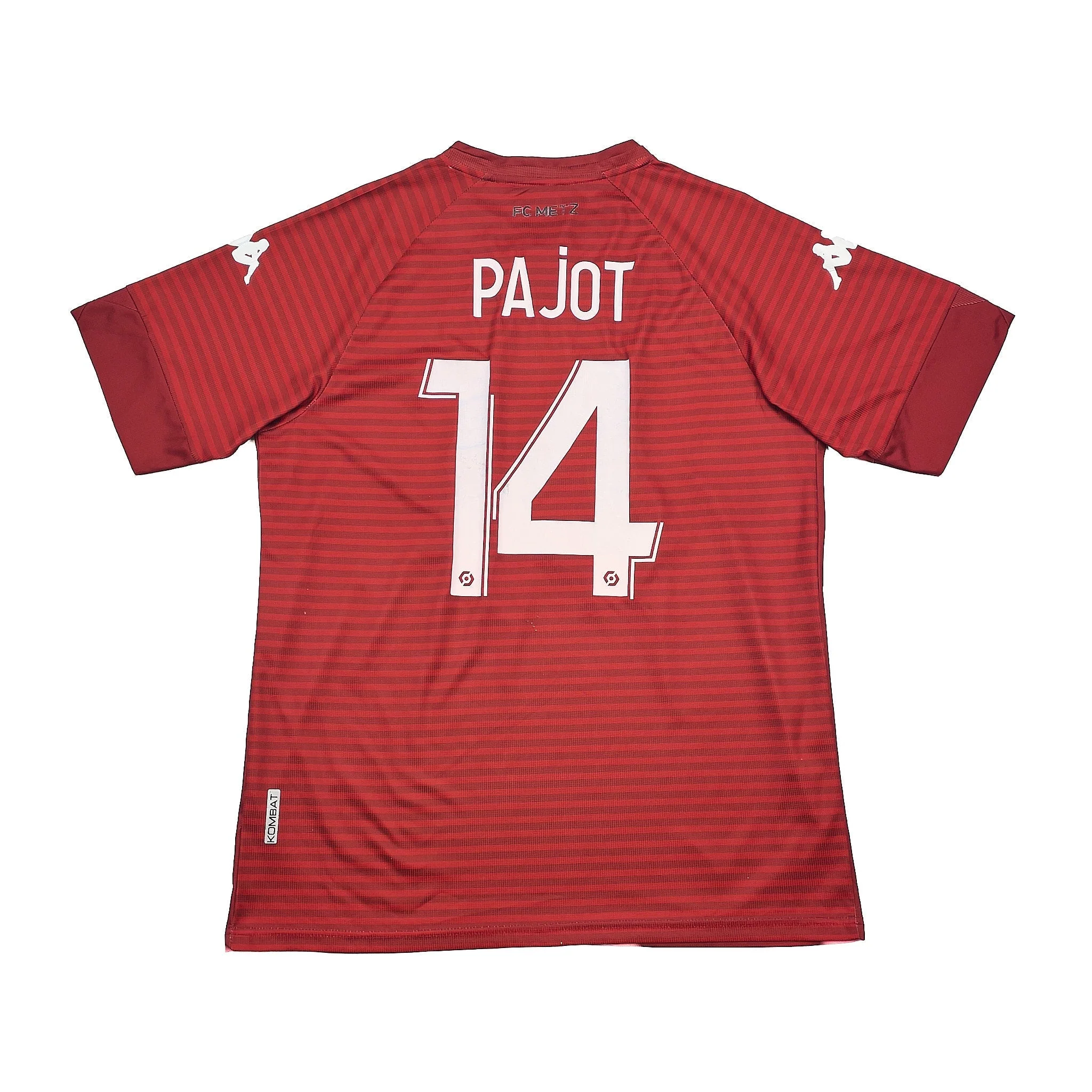 2020/21 FC Metz Pajot #14 Home Shirt (L) Kappa - Image 2