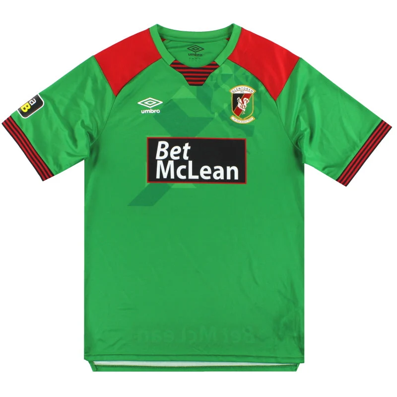 2020-21 Glentoran Umbro Home Shirt *As New* M