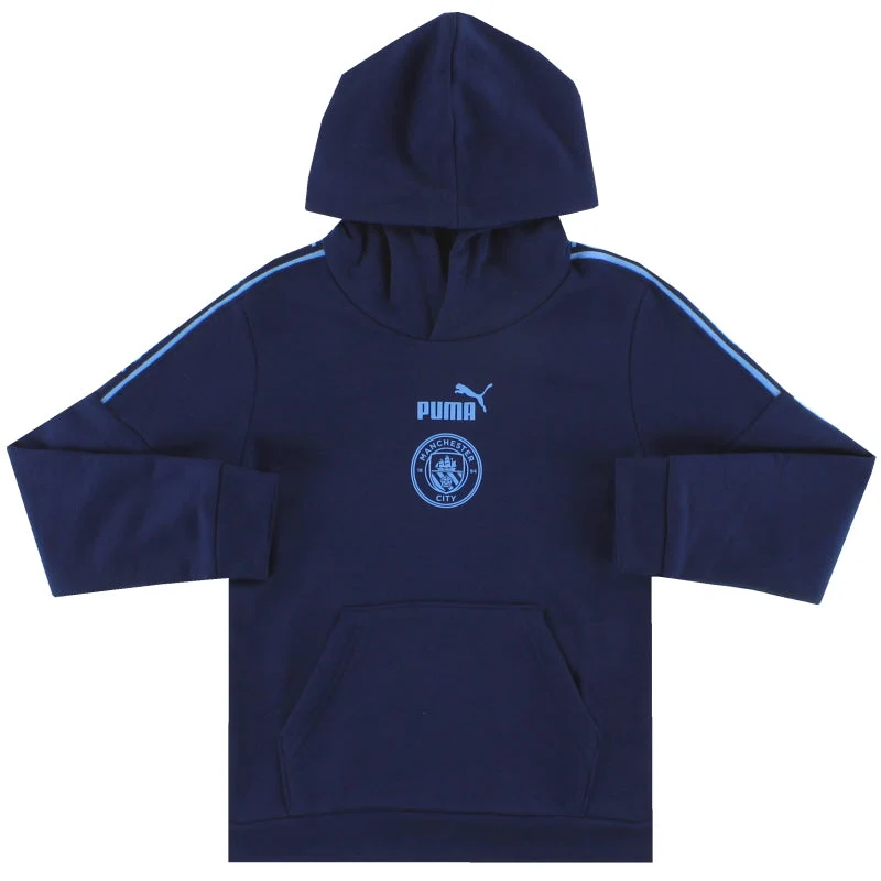 2020-21 Manchester City Puma FTBL Culture Hoodie *BNIB* Youth XXS
