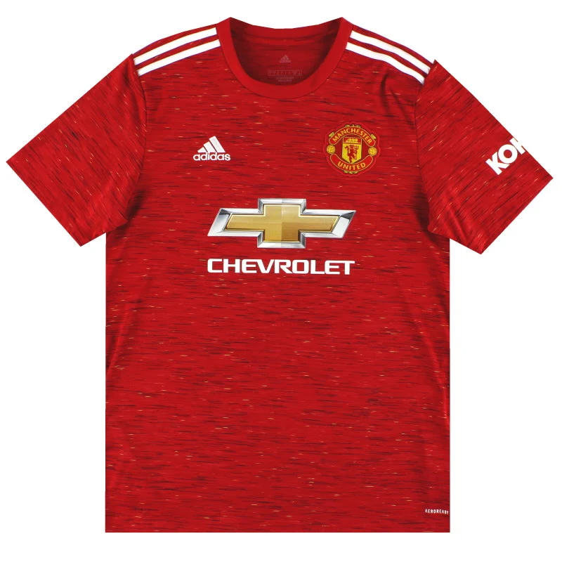 2020-21 Manchester United adidas Home Shirt *Mint* M