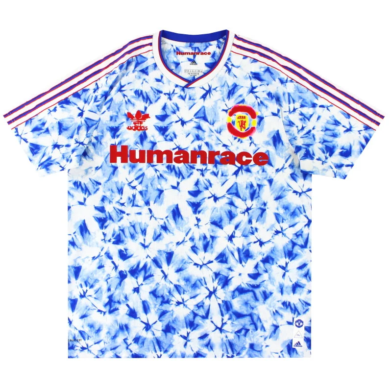 2020-21 Manchester United adidas Human Race Shirt *Mint* M
