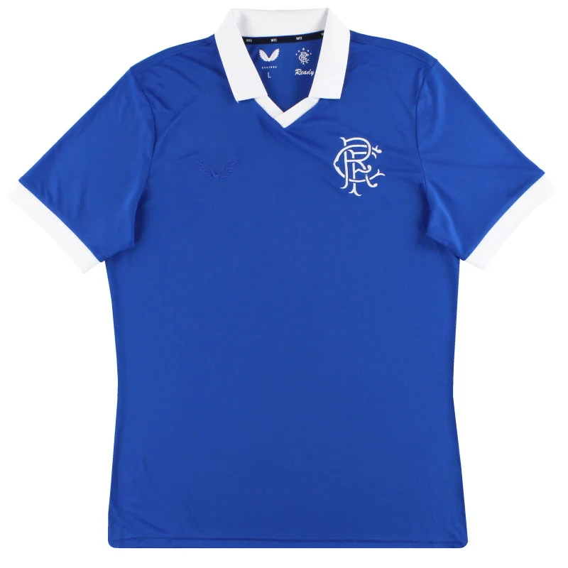 2020-21 Rangers Castore Retro Home Shirt *As New* M