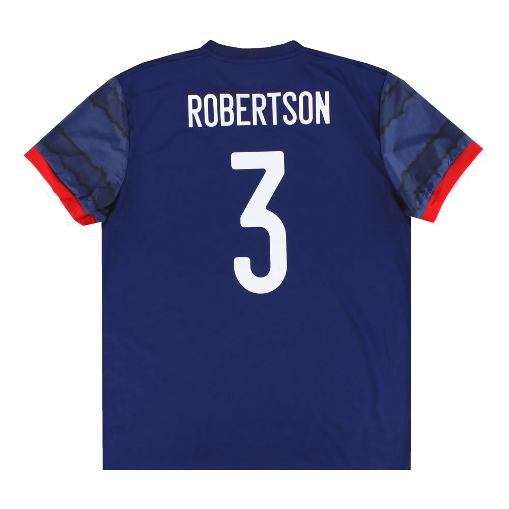 2020-21 Scotland adidas Home Shirt Robertson #3 *w/tags* XXXL