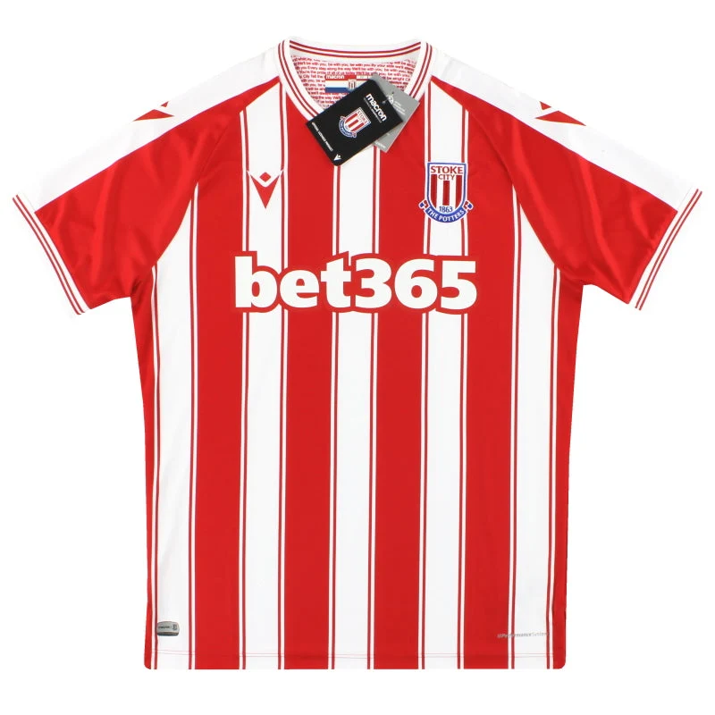 2020-21 Stoke City Macron Home Shirt *w/tags* M