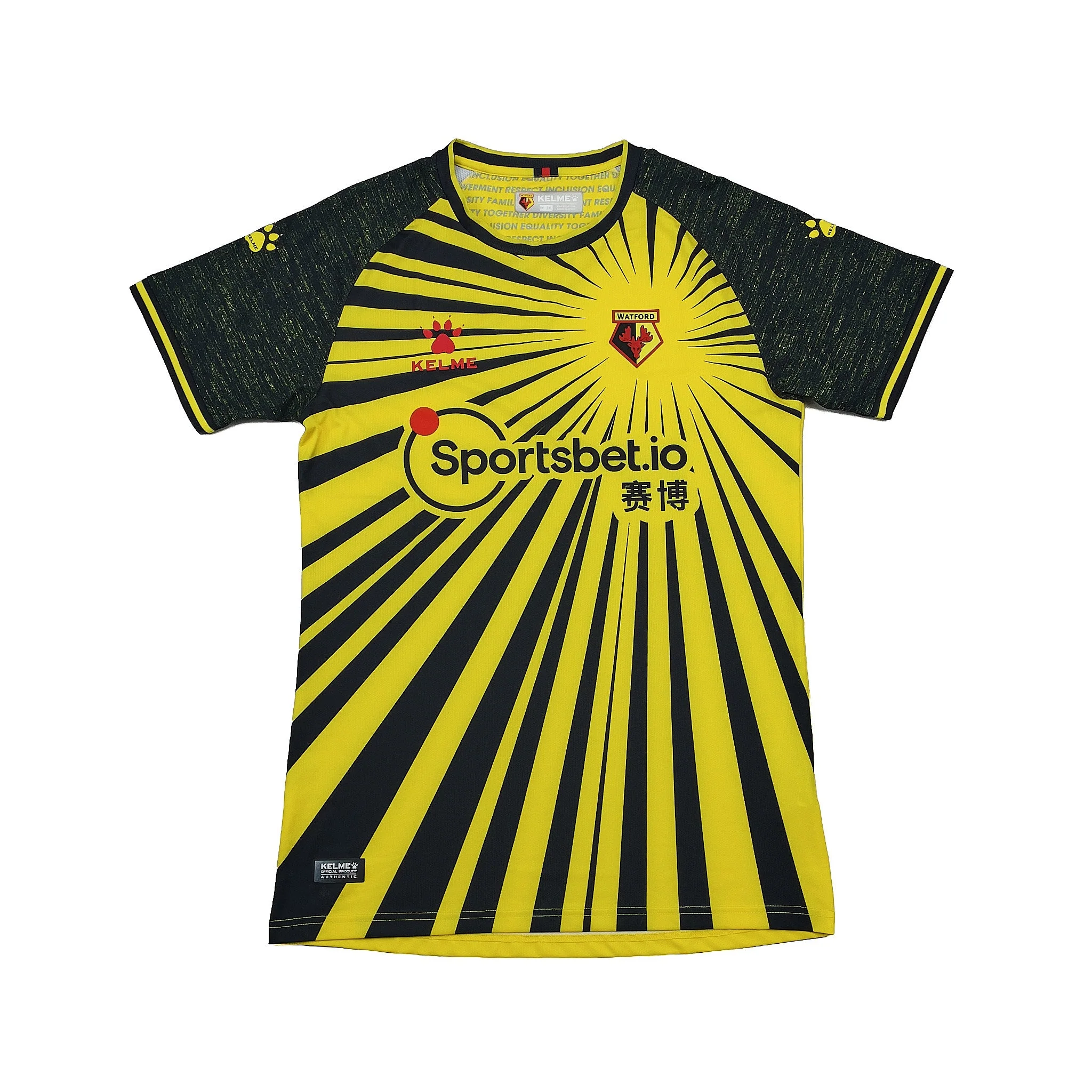 2020/21 Watford Home Shirt (XXL) Kelme - Image 3