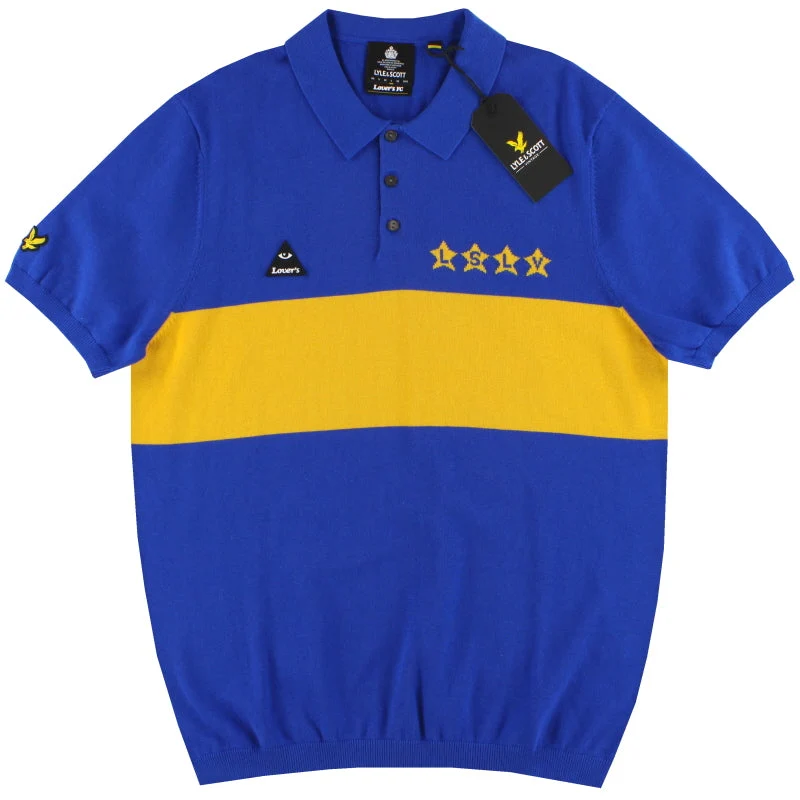 2020 Lyle and Scott x Lovers FC Boca Juniors Polo Shirt *BNIB* L