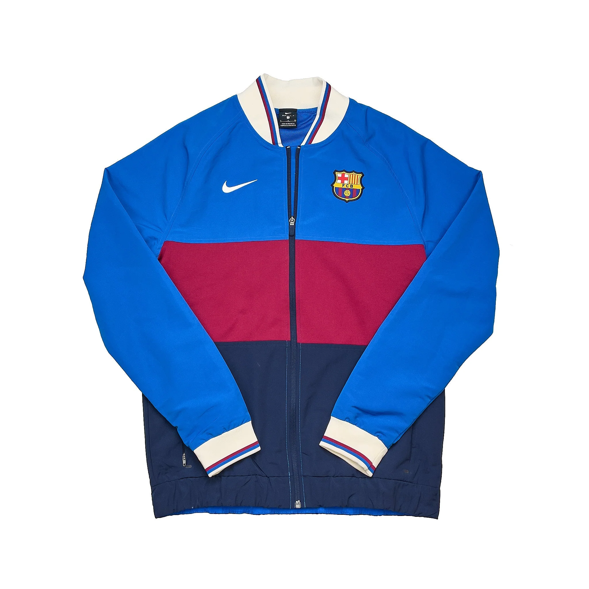 2021/22 Barcelona Track Jacket (S) Nike - Image 3
