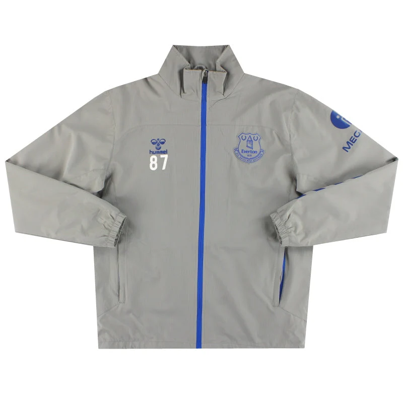 2021-22 Everton Hummel Track Jacket #87 M