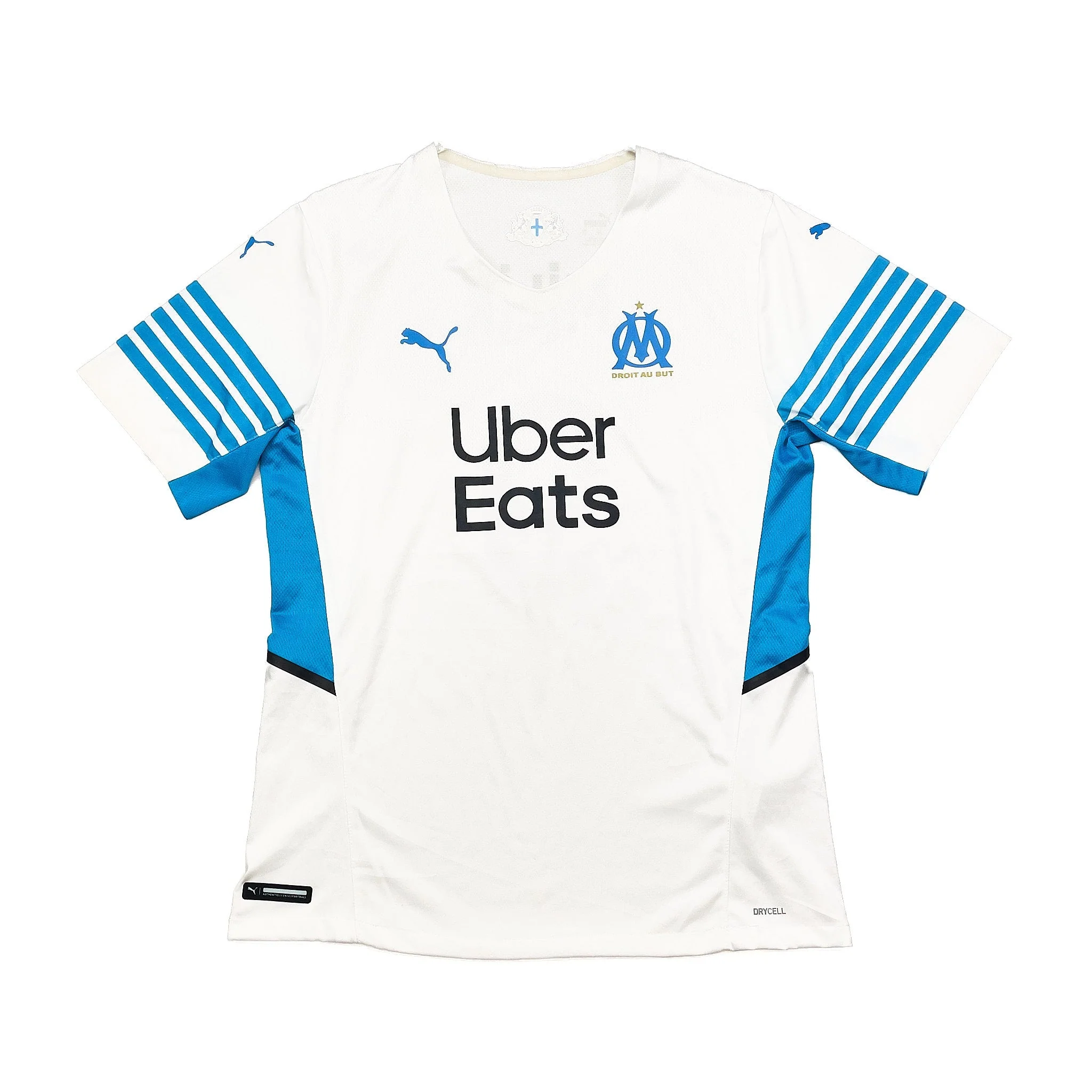 2021/22 Marseille Milik #9 *Player Issue* Home Shirt (L) Puma - Image 2