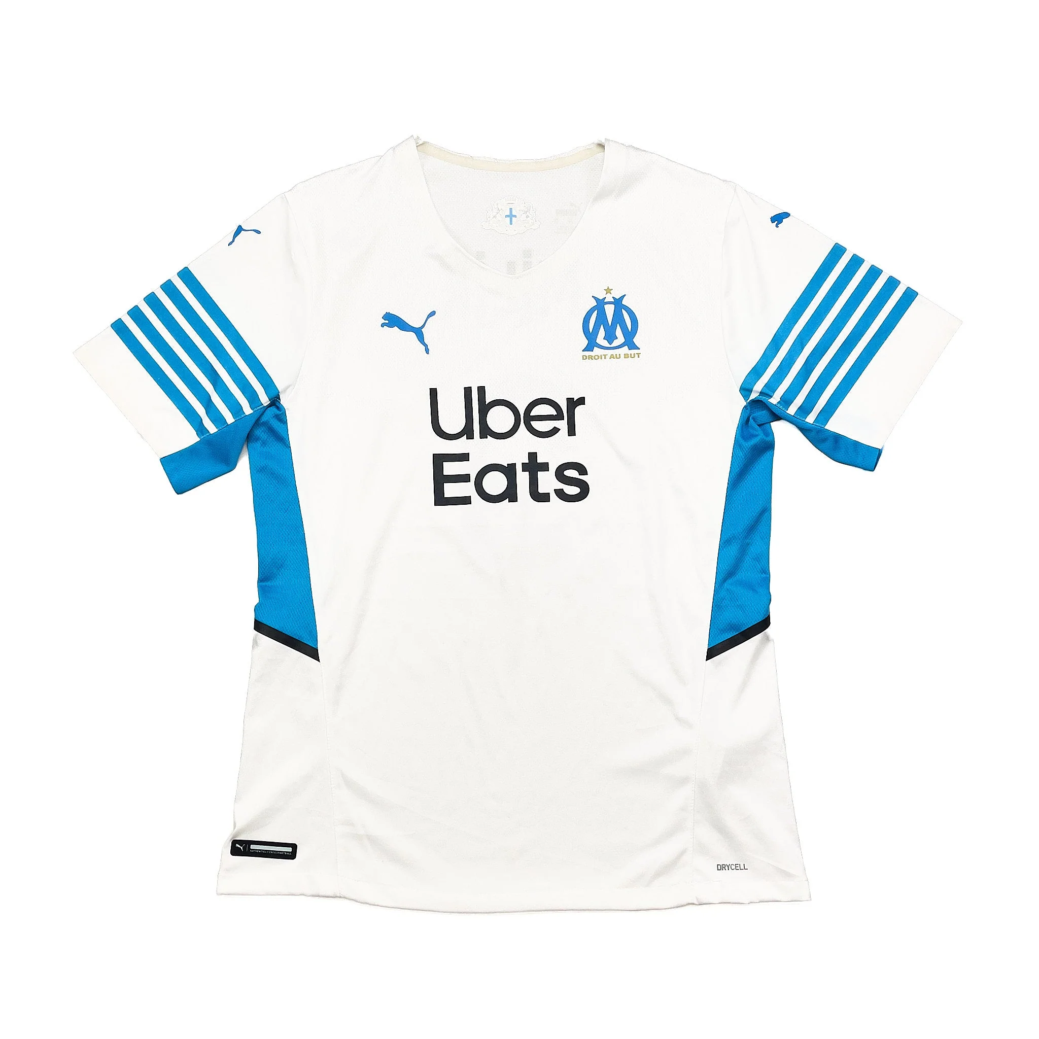 2021/22 Marseille Milik #9 *Player Issue* Home Shirt (L) Puma - Image 4