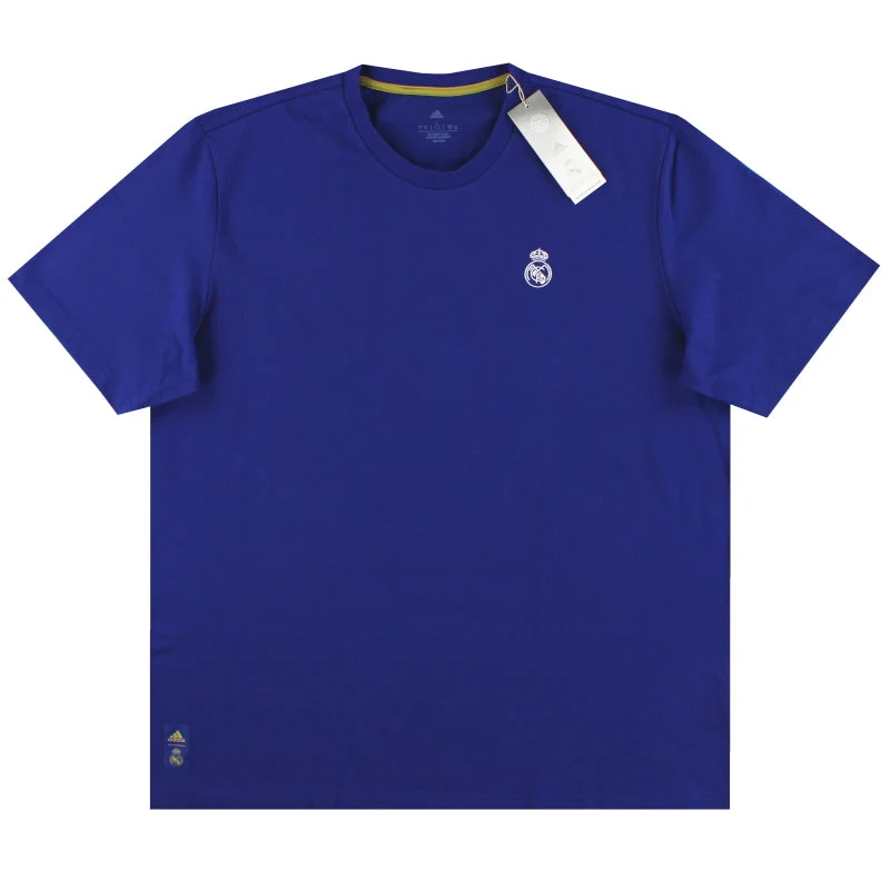 2021-22 Real Madrid adidas Q2 HC Tee *BNIB* L