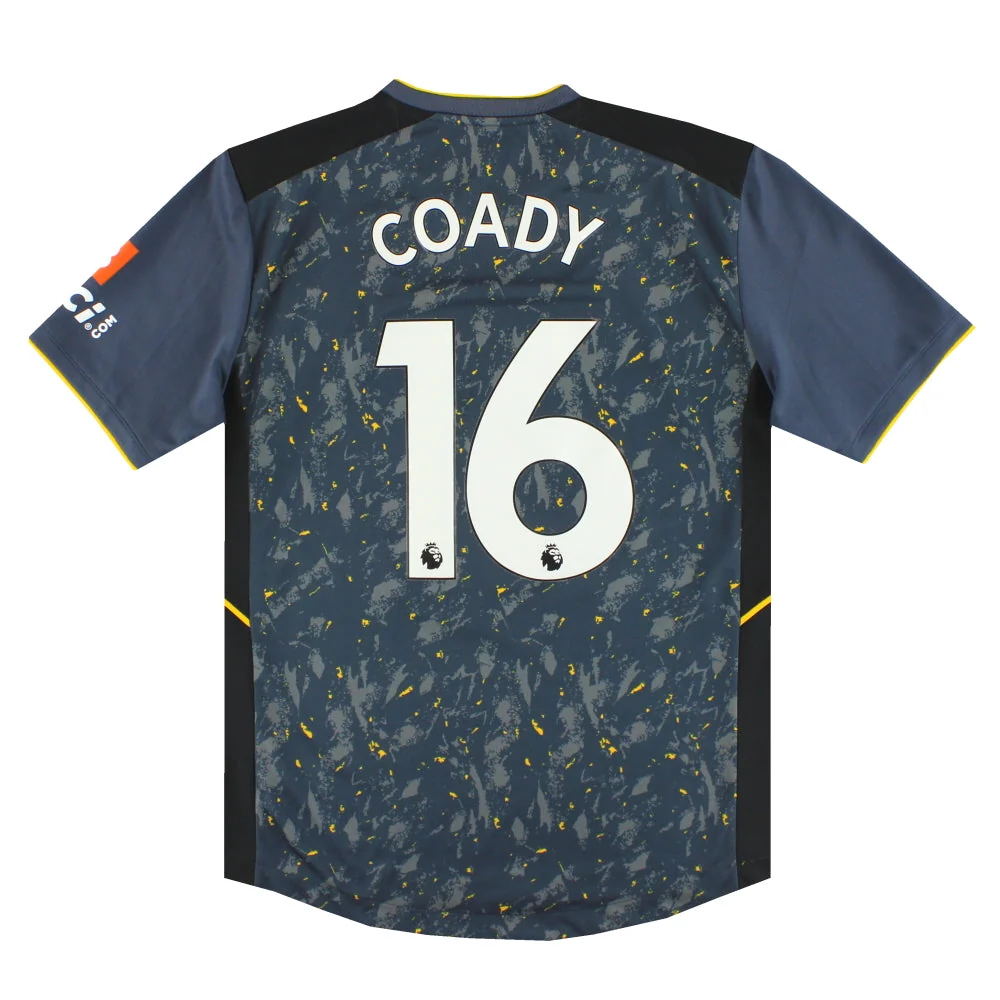 2021-22 Wolves Castore Away Shirt Coady #16 L