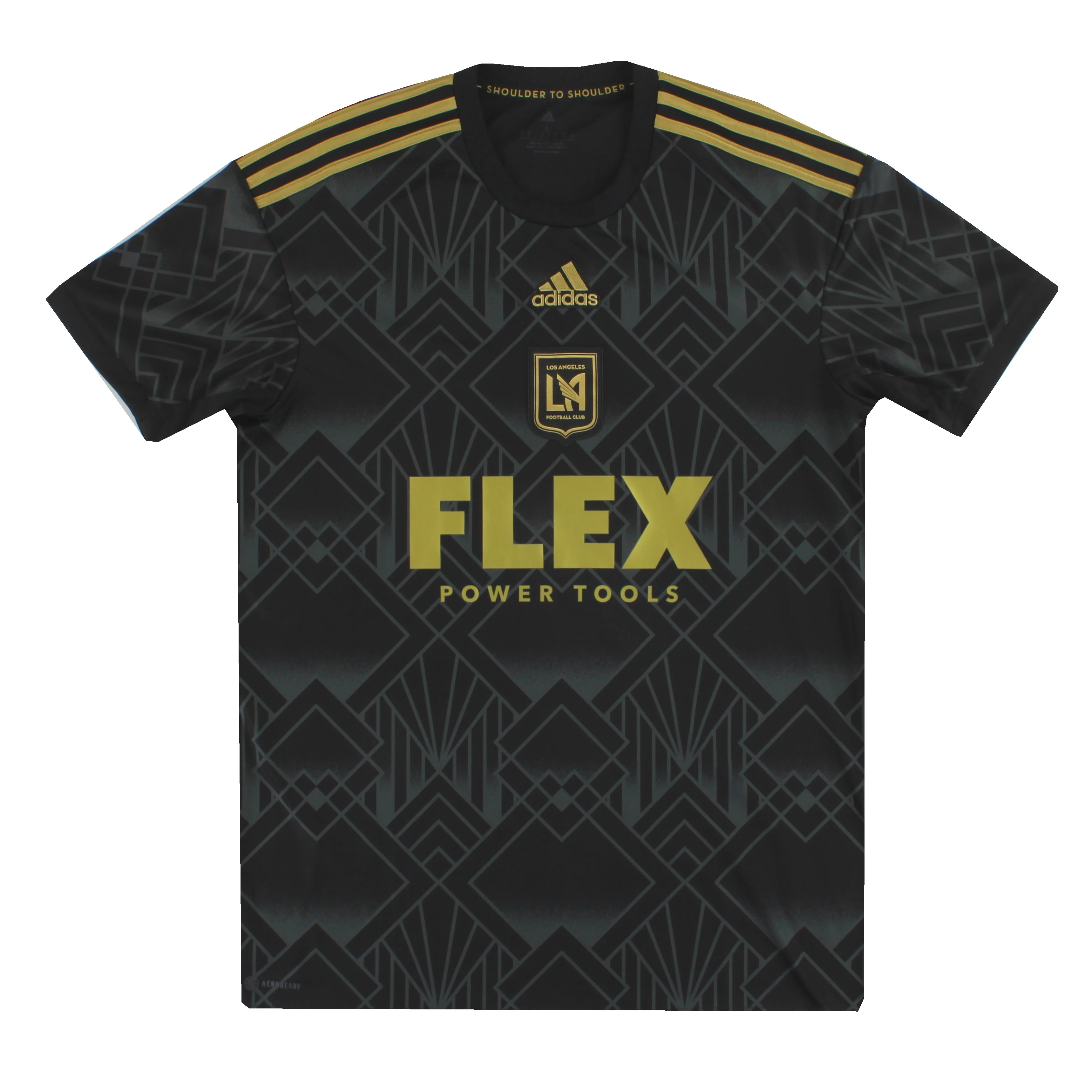 2021 Los Angeles FC adidas Home Shirt L
