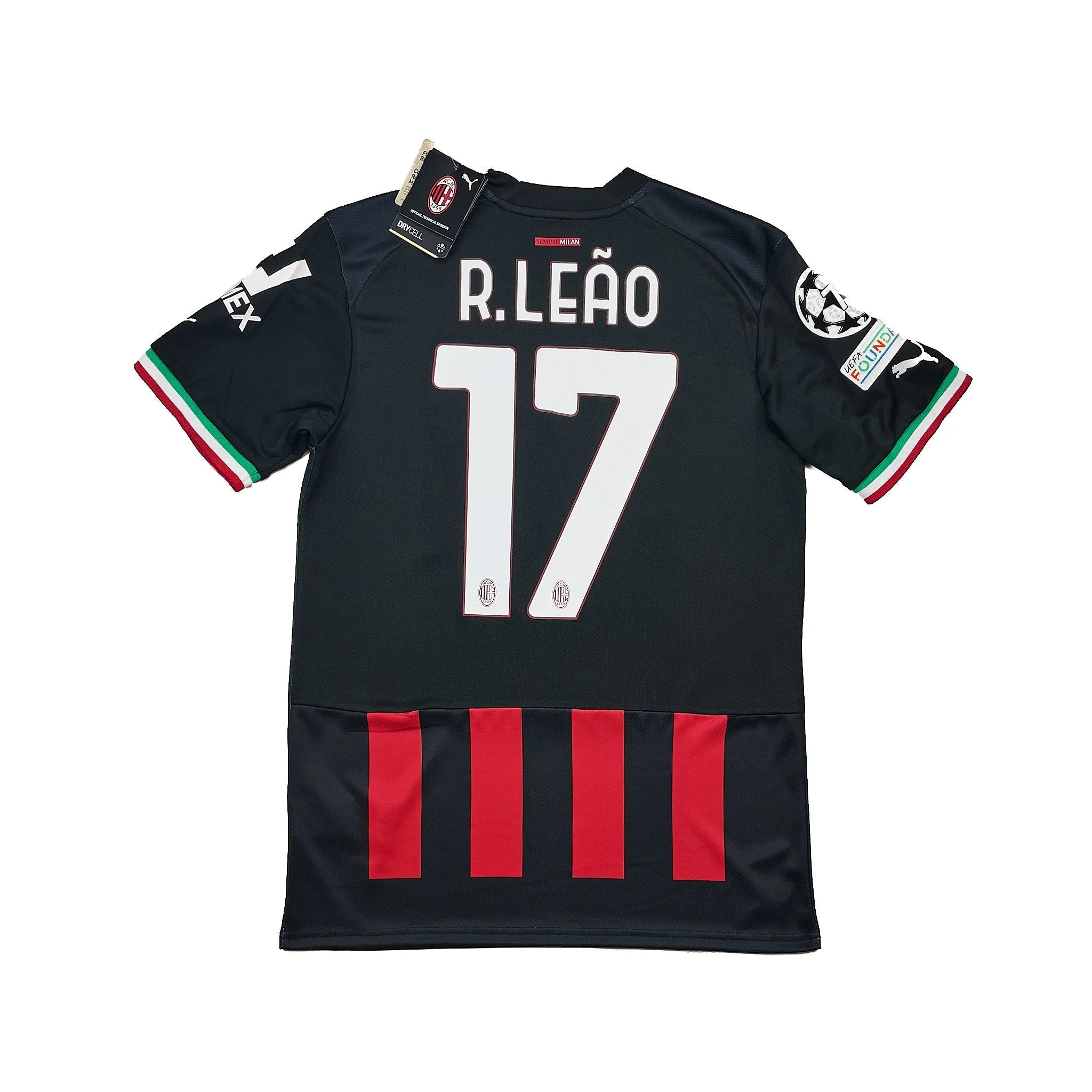 2022/23 AC Milan Leao #17 *BNWT* C/L Home Shirt (Multiple) Puma