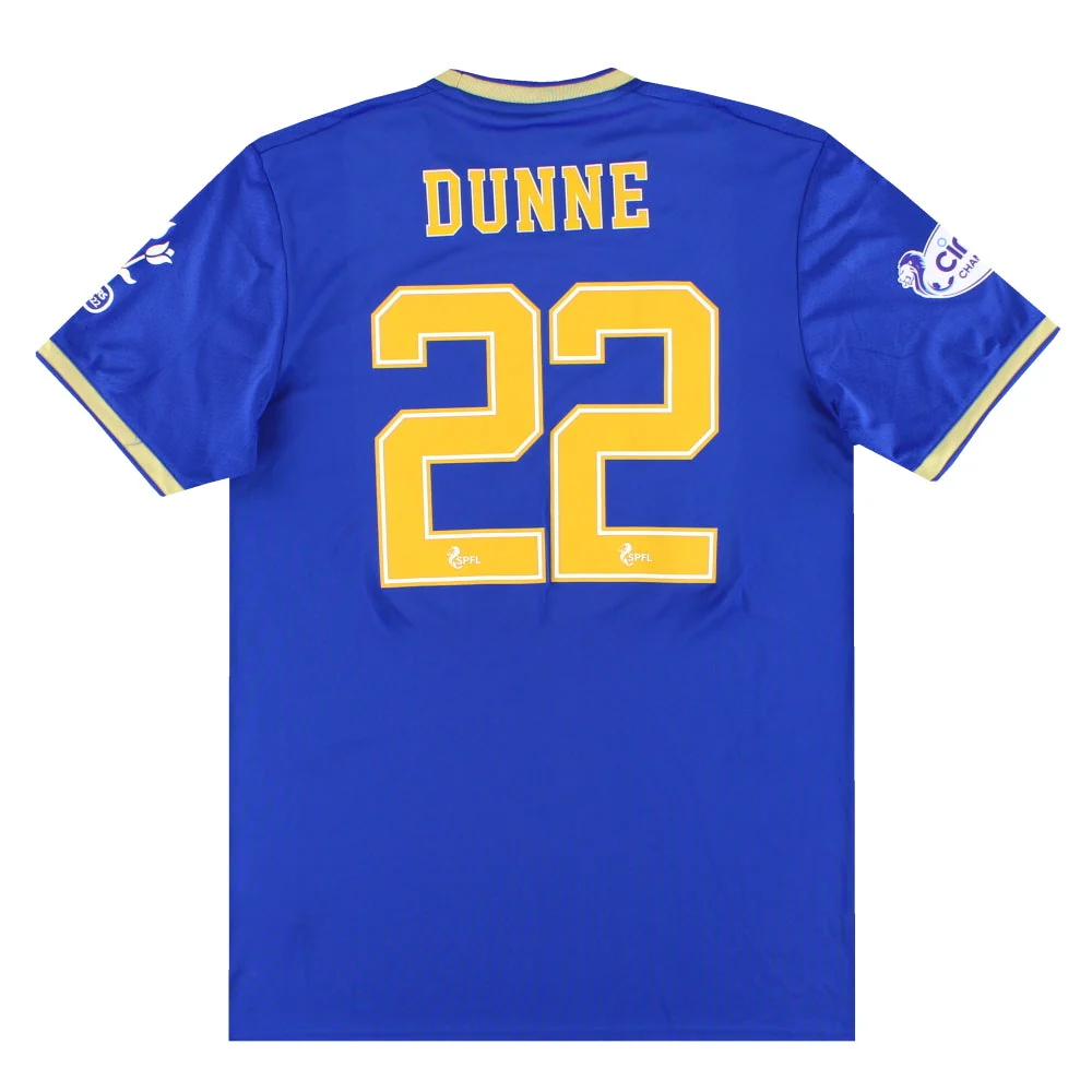 2022-23 Cove Rangers adidas Centenary Home Shirt Dunne #22 *Mint* M