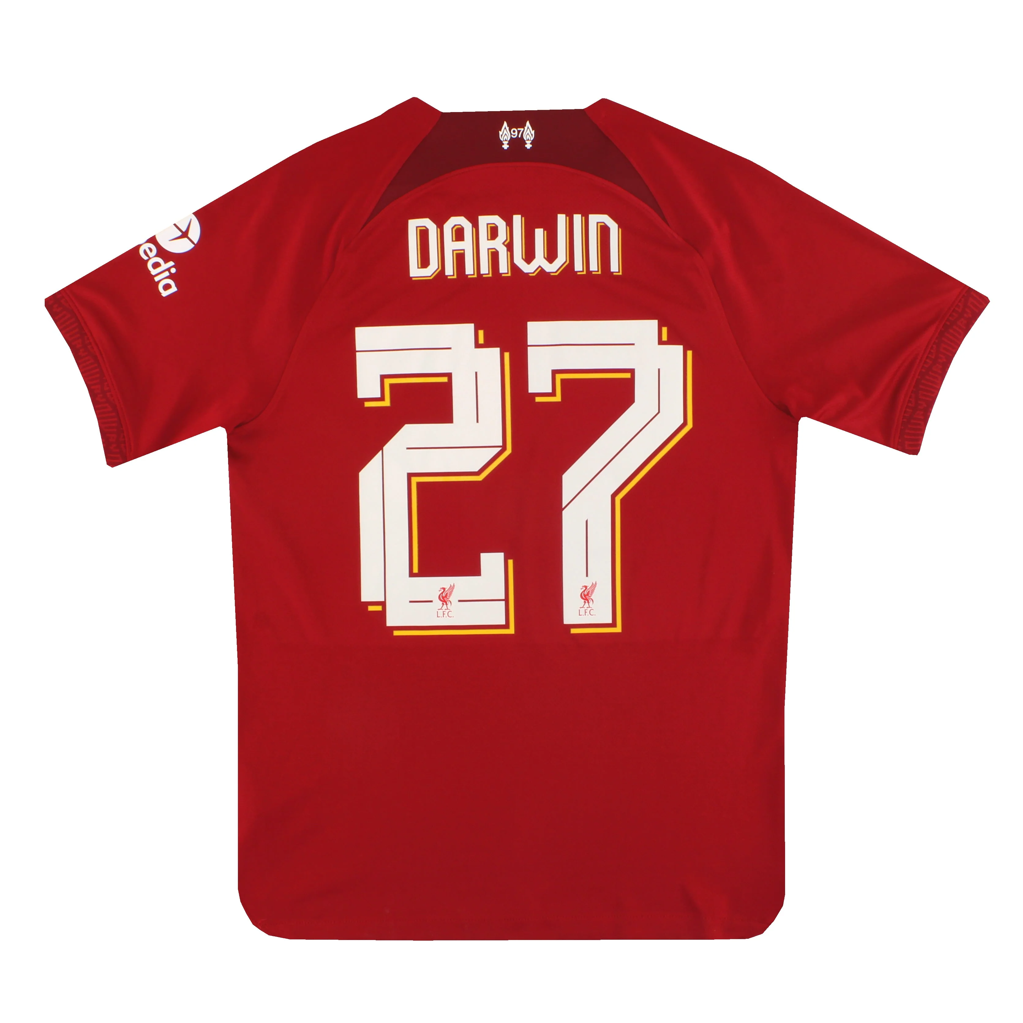 2022-23 Liverpool Nike Home Shirt Darwin #27 S