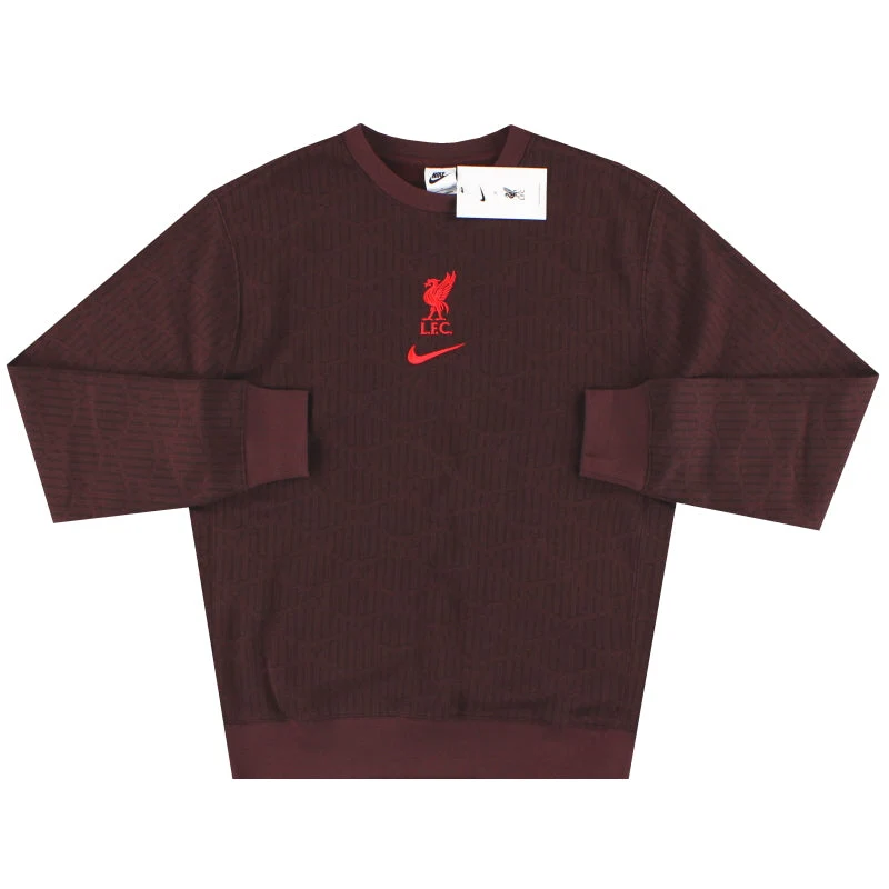 2022-23 Liverpool Nike NSW Club Crew Sweatshirt *BNIB* S