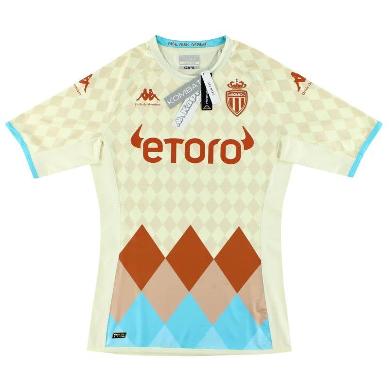 2022-23 Monaco Kappa x 'Drole de Monsieur' Kombat Pro Player Fourth Shirt *BNIB* M
