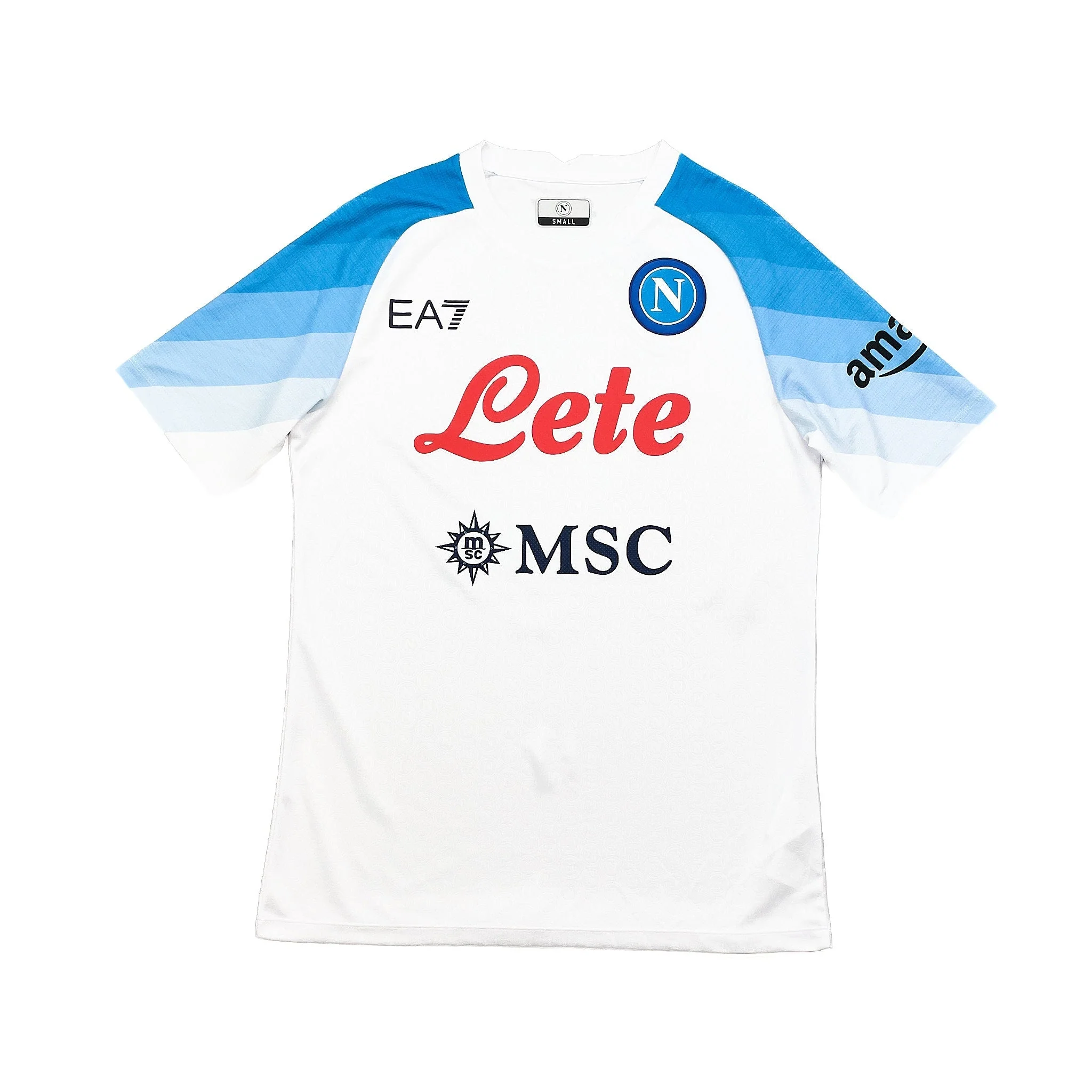 2022/23 Napoli Osimhen #9 Away Shirt (S) EA7 - Image 2
