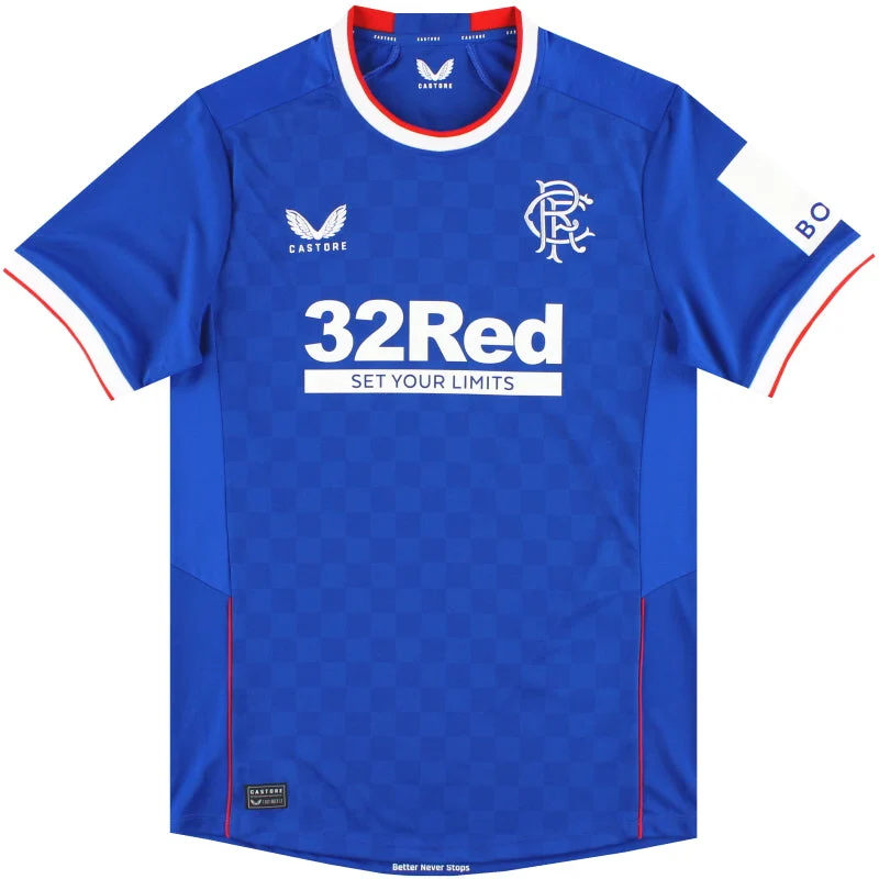 2022-23 Rangers Castore Home Shirt *As New* XXXL