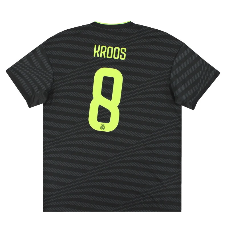 2022-23 Real Madrid adidas Third Shirt Kroos #8 *w/tags* XL