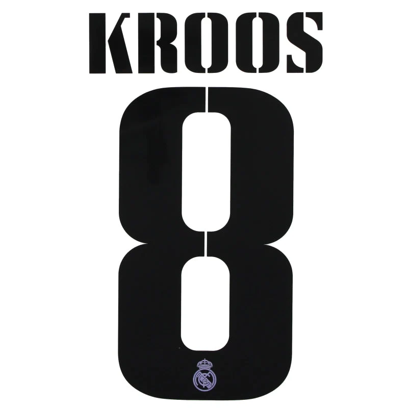 2022-23 Real Madrid Kroos #8 CL Home Name Set *BNIB* L