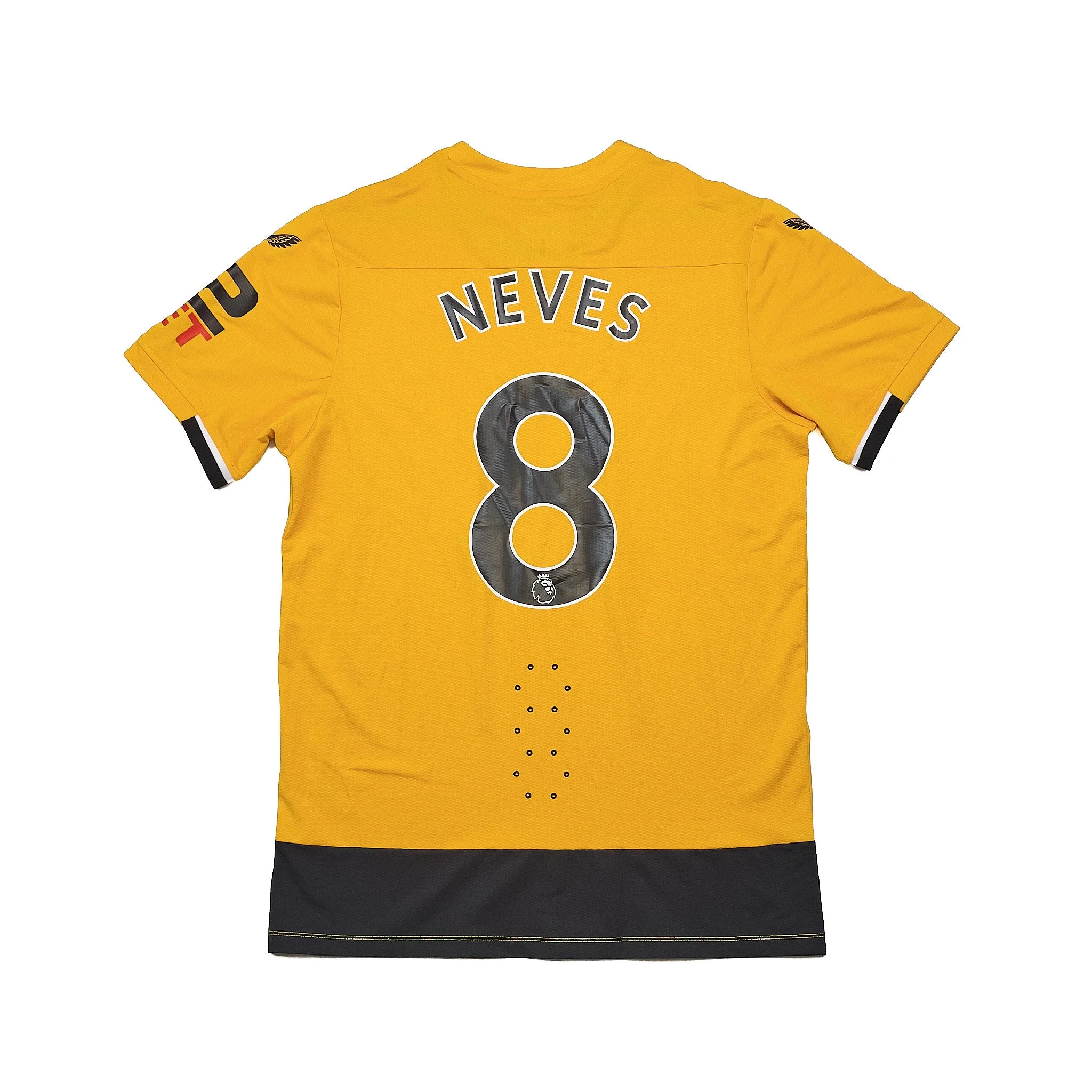 2022/23 Wolves Neves #8 Home Shirt (M) Castore - Image 3
